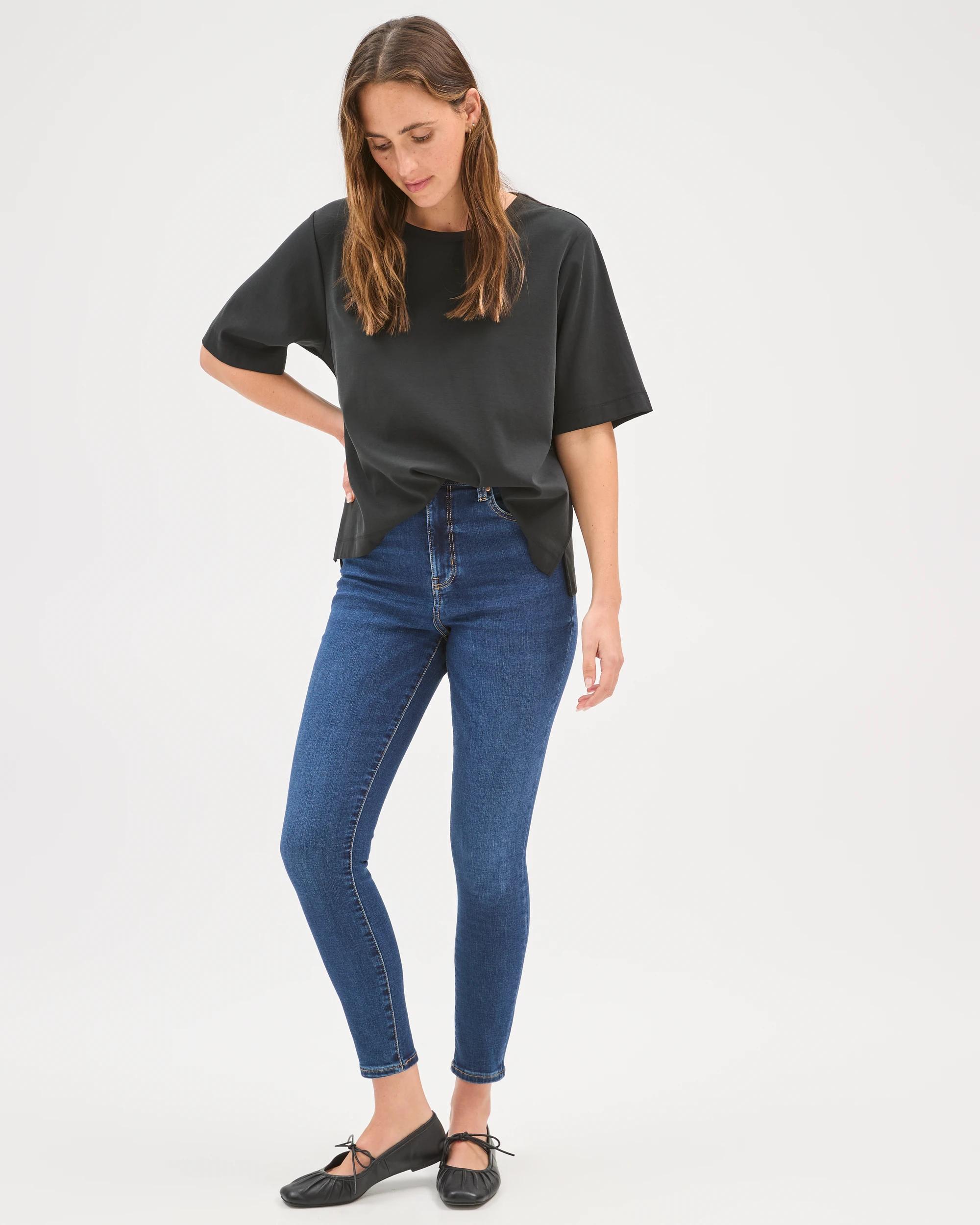 2 Target Denim High Rise Ankle Length Skinny Denim Jeans - Sophie ORIGINAL INDIGO, 2 of 7