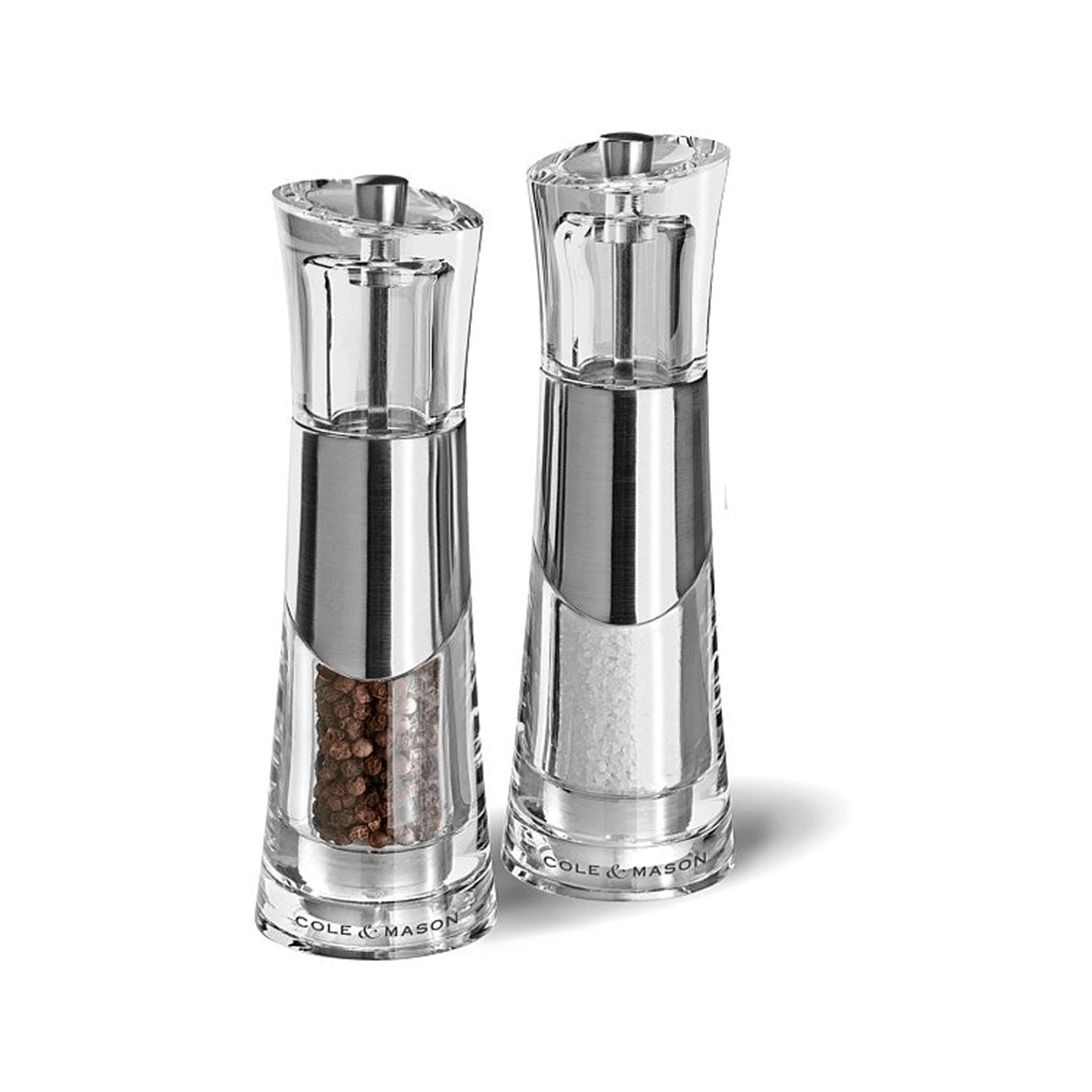 1 Cole And Mason Bobbi Salt And Pepper Mill Gift Set - Elegant Fancy Design
 - Multi, 1 of 3