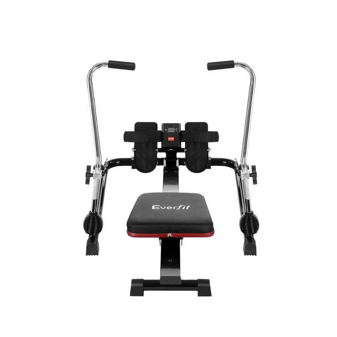 3 Everfit Rowing Machine 12 Levels Hydraulic Rower Fitness Gym Home - Black, 3 of 6