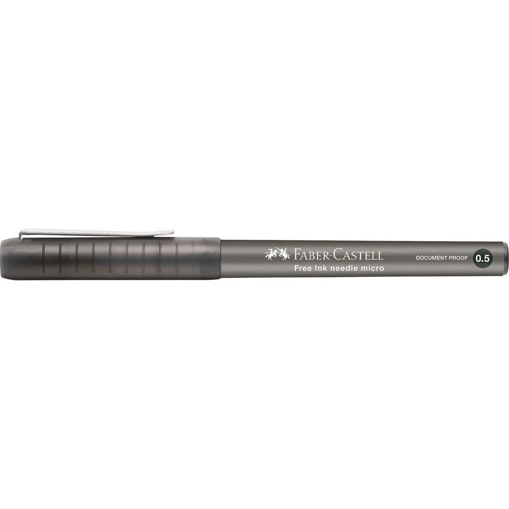 2 Faber-Castell Free Roller Rollerball Pen 0.5mm Black, 2 of 8