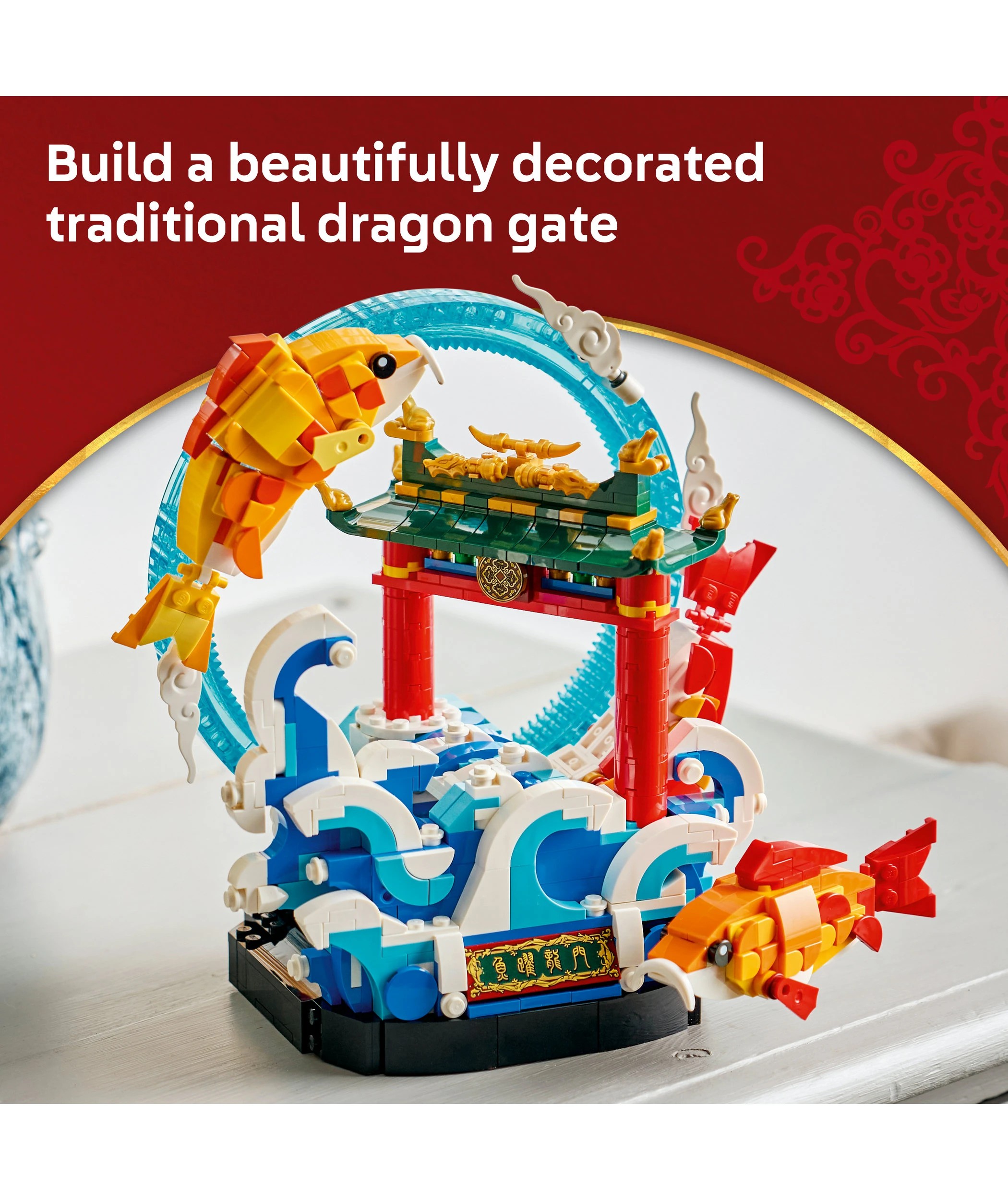 6 LEGO® Spring Festival Prosperity Carp Leaping 80120 - Multi, 6 of 10