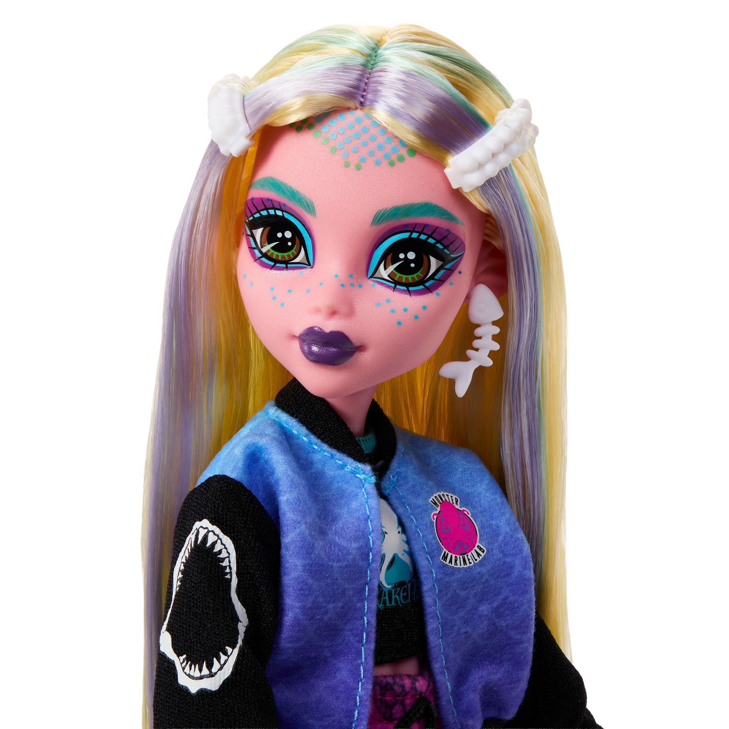 5 Monster High Fearbook Lagoona Blue Fashion Doll, 5 of 5
