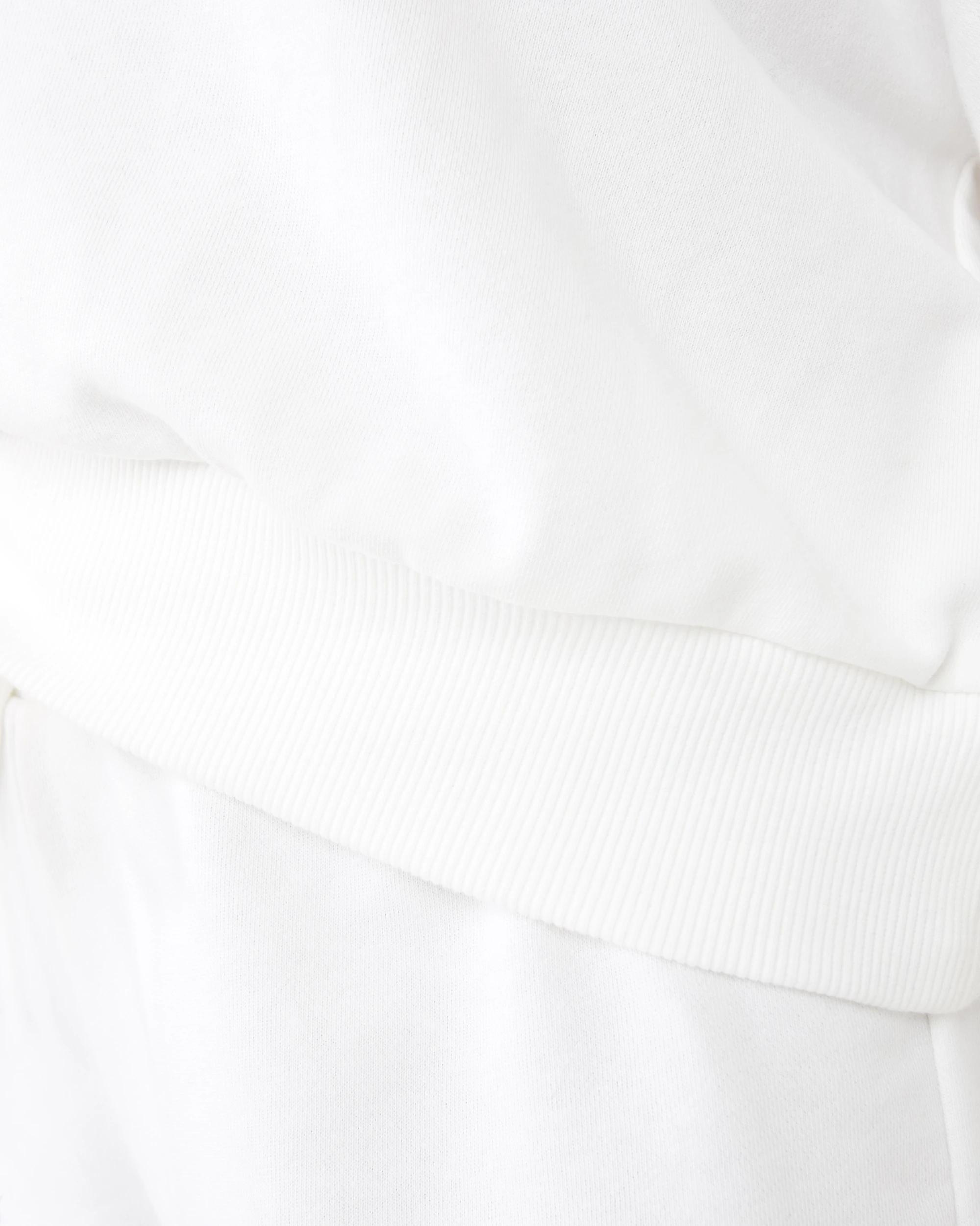 7 Off The Shoulder Sweatshirt Snw White, 7 of 8