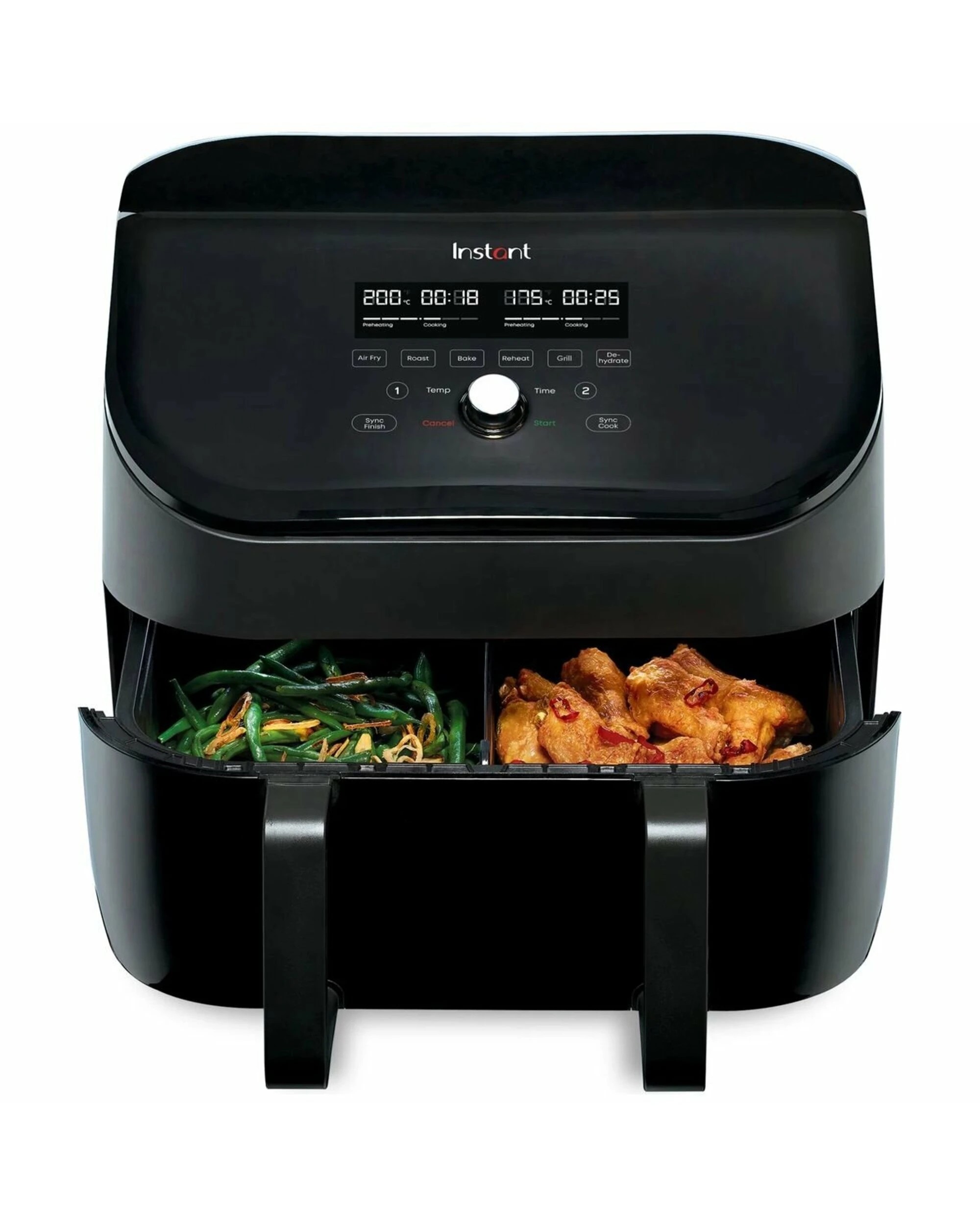 1 Instant Pot Vortex VersaZone 8.5Ltr Air Fryer-Black, 1 of 5