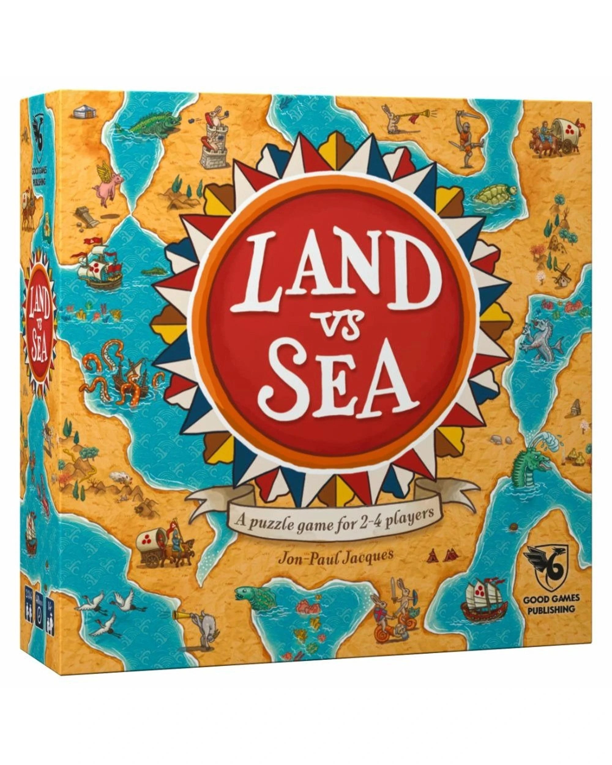 1 Land VS Sea Board Game, 1 of 2