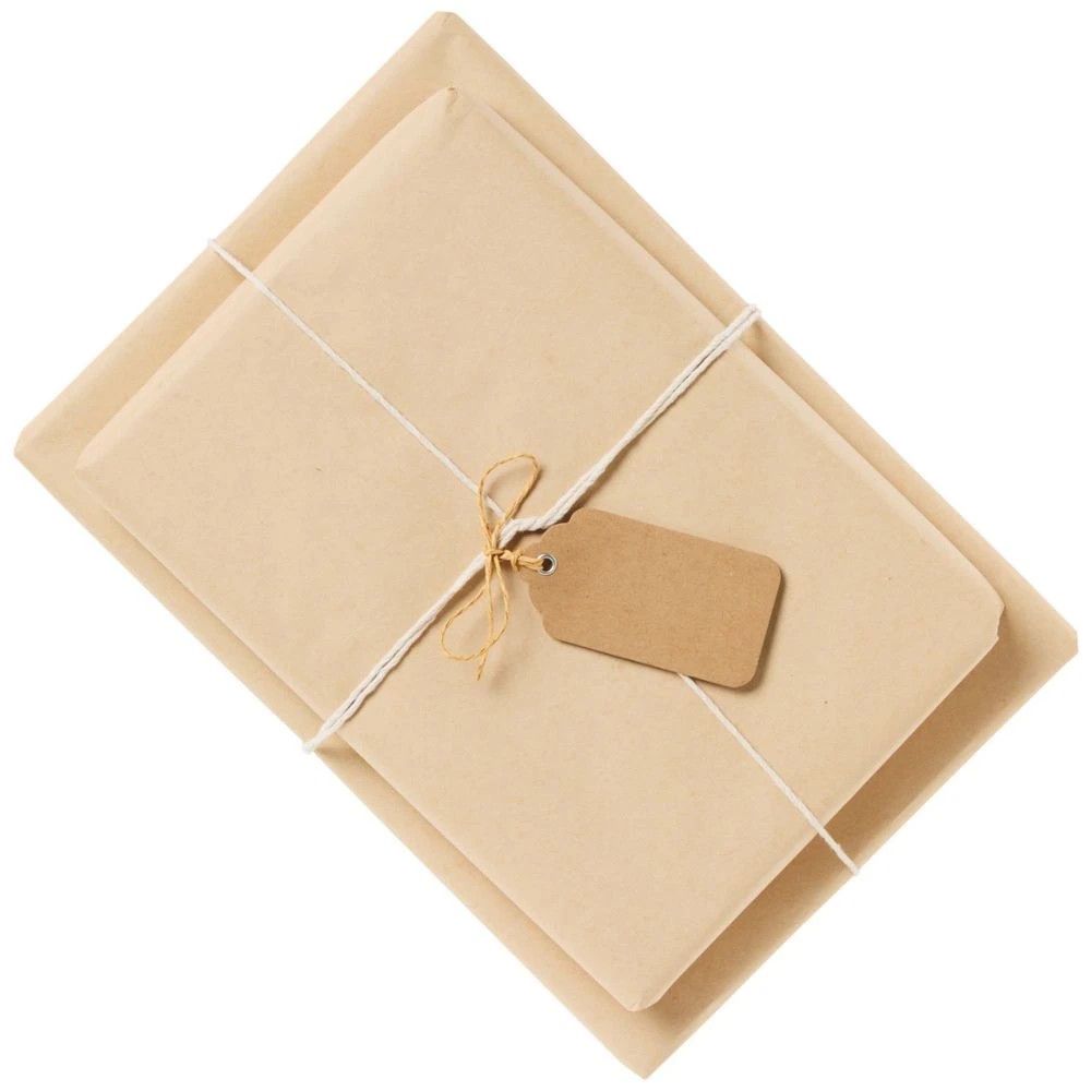 3 Otto Shipping Tag Scallop Kraft 25 Pack, 3 of 3