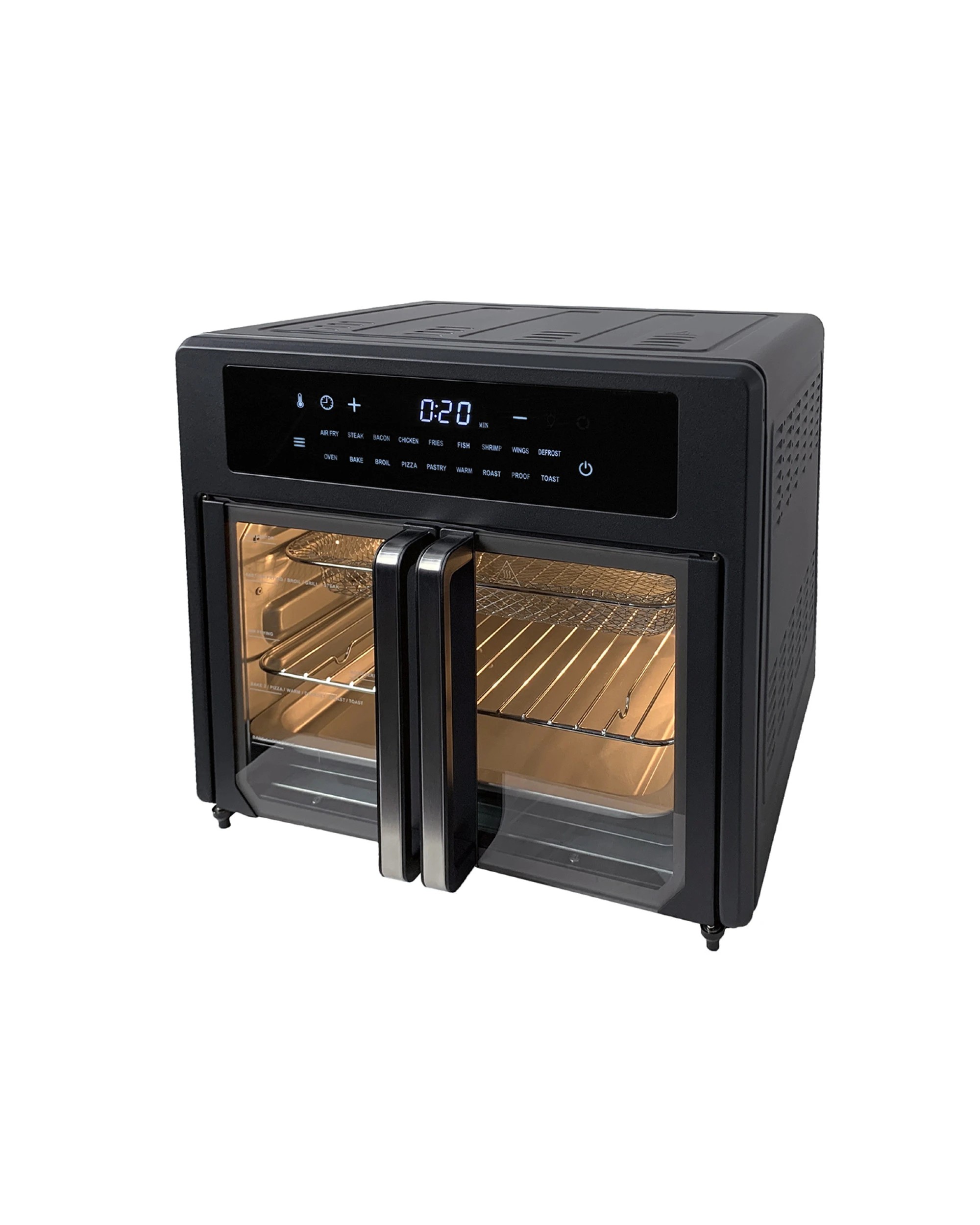 3 Healthy Choice 25l Air Fryer Convection Oven With 360 Cooking & French Doors, 3 of 6