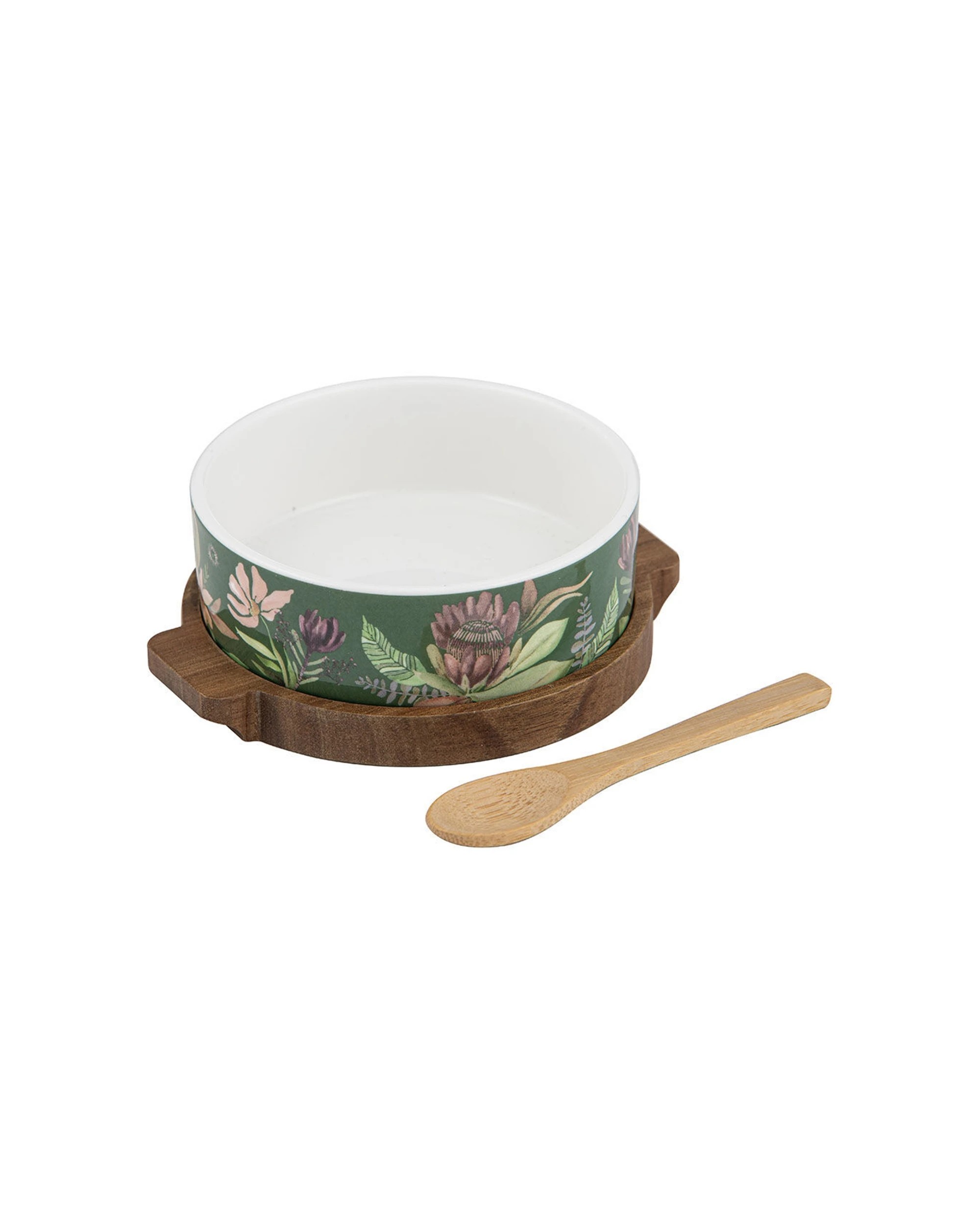 1 Ladelle Leura Bowl Spoon & Round Board Set - Assorted, 1 of 3