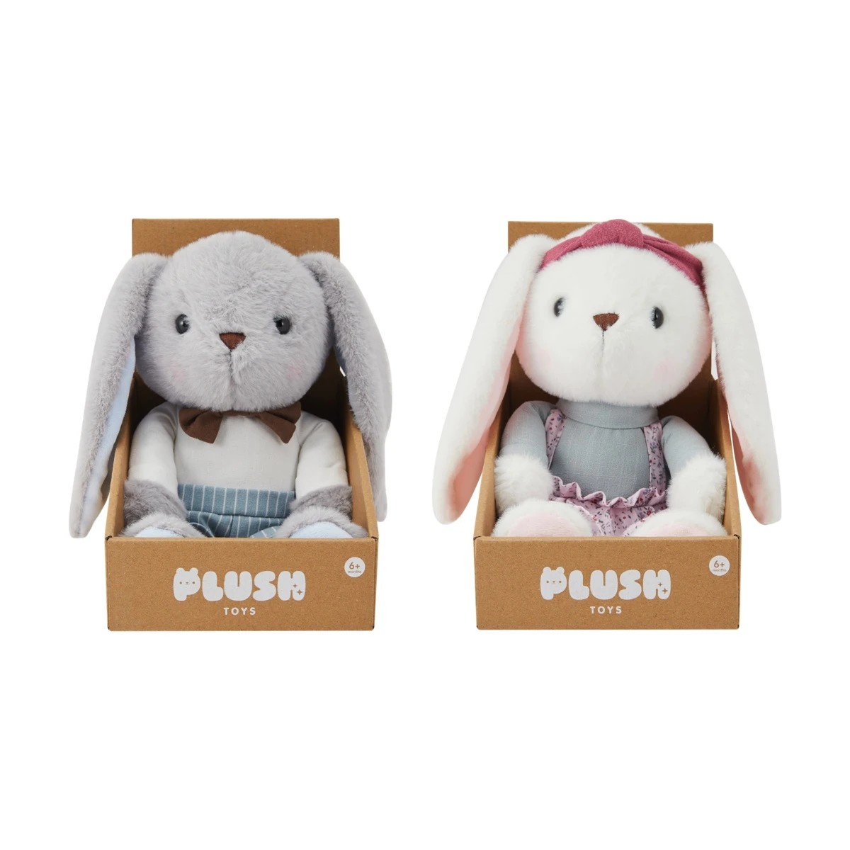 3 Bunny Plush Toy - Assorted, 3 of 3