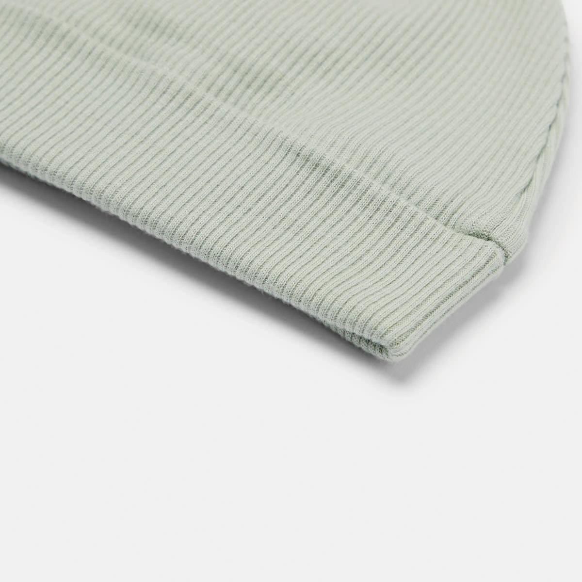 6 4 Pack Organic Cotton Unisex Hat and Mitten Set Gumleaf A, 6 of 10