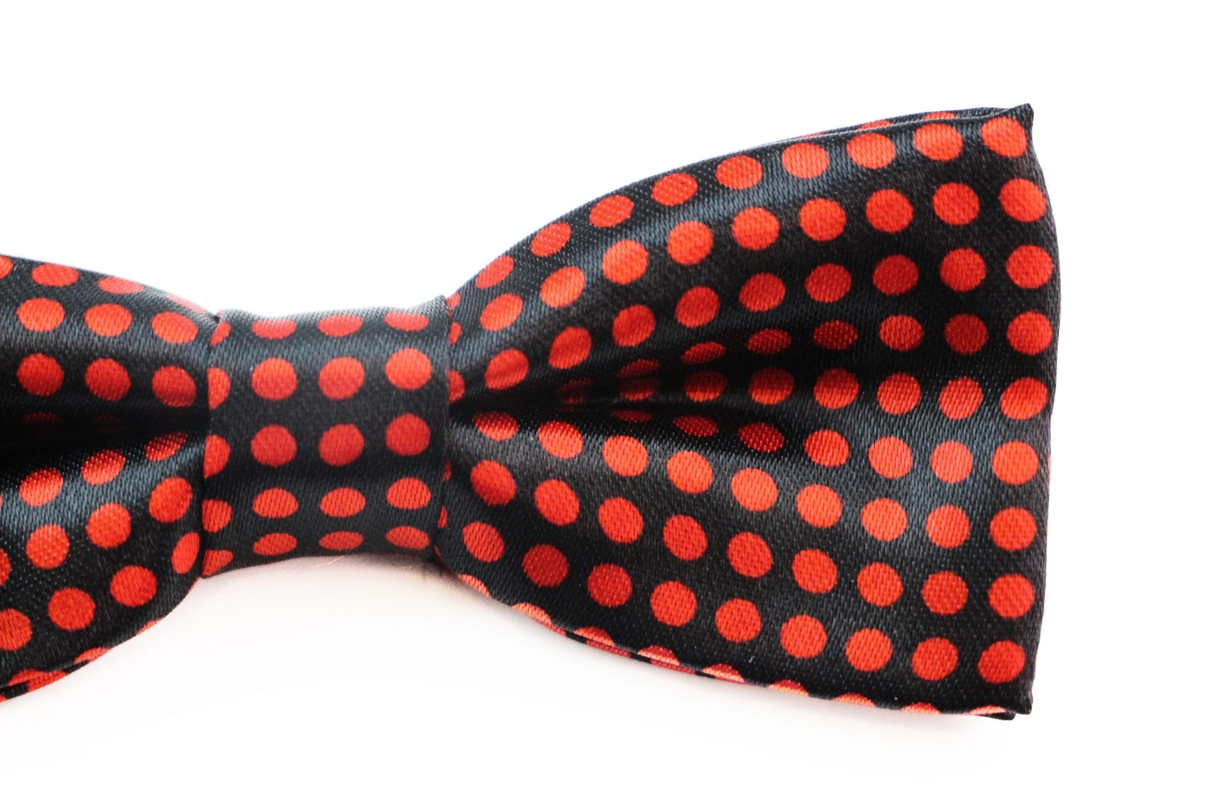 3 Zasel Boys Black With Red Small Polka Dot Patterned Bow Tie - Multi, 3 of 3