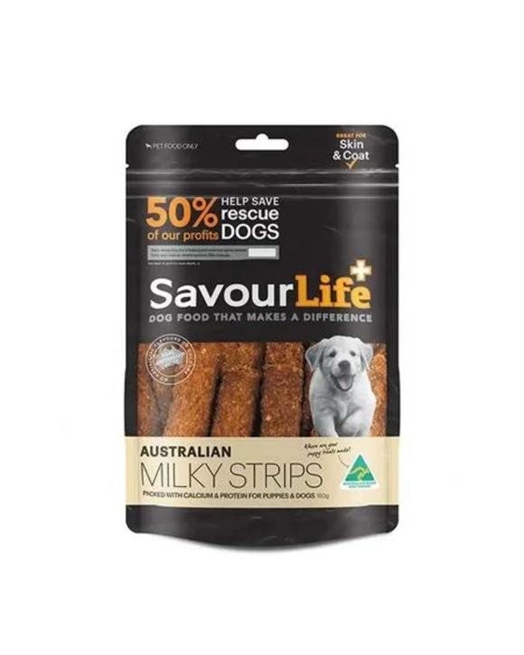 Savourlife Australian Milky Strips 150g