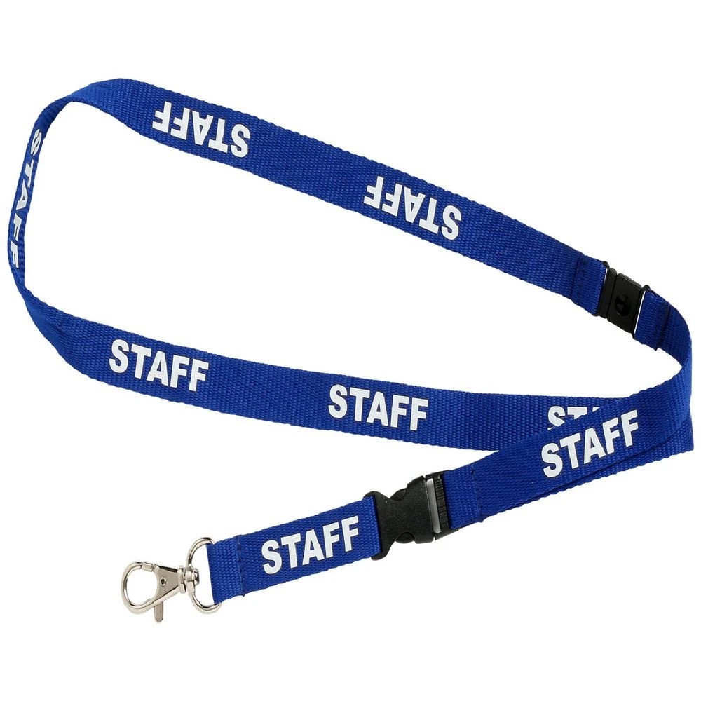 1 Rexel Pre-Printed Staff Lanyard 5 Pack, 1 of 1