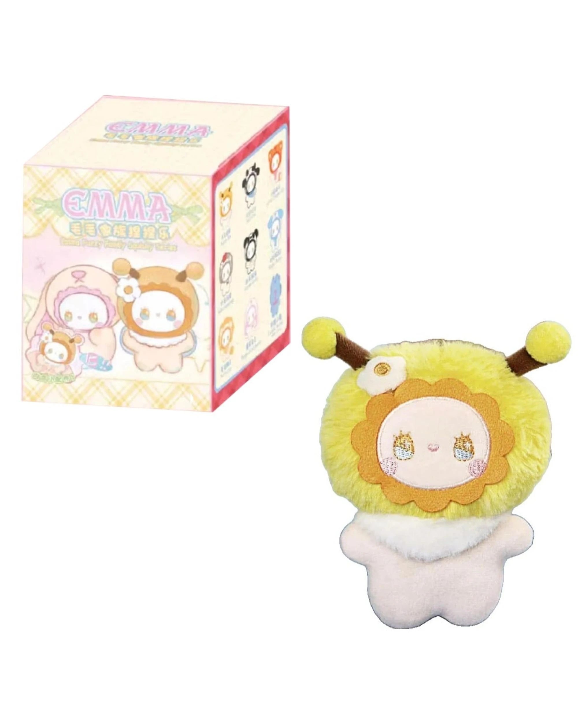 1 Lucky Emma Lovely Emma Fuzzy Family Squishy Series Plush Blind Box, 1 of 10