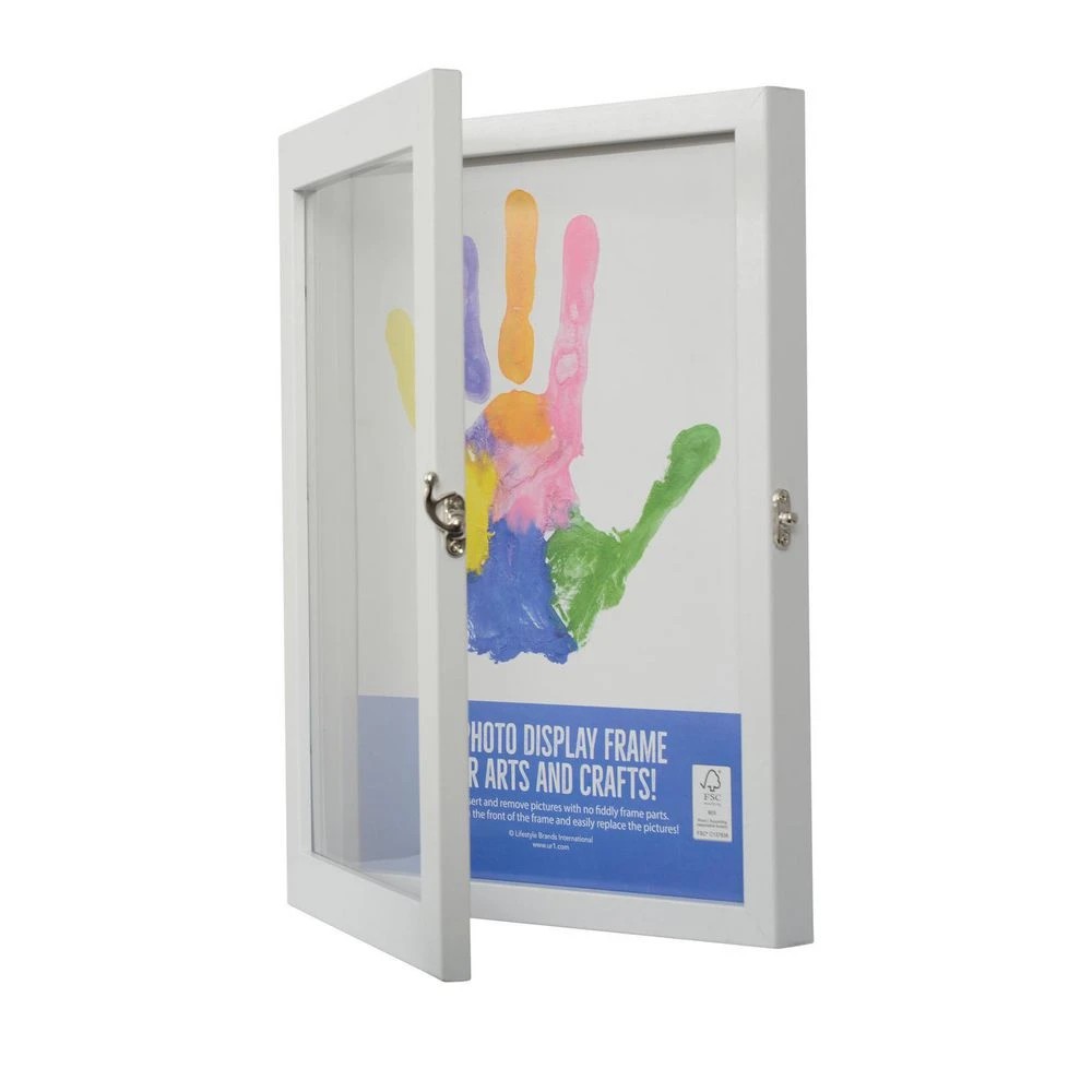 2 A4 Hinged Frame White, 2 of 4