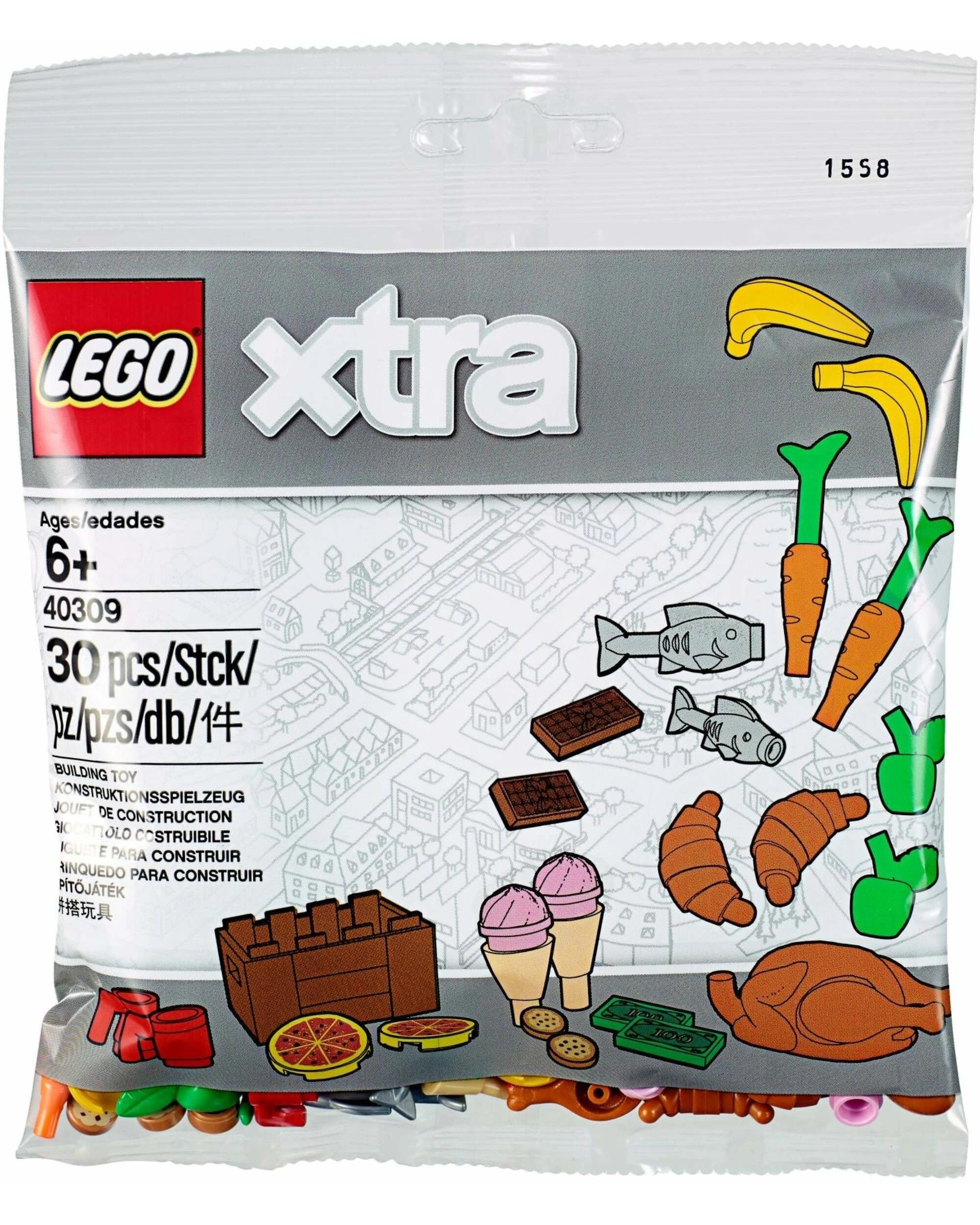1 LEGO 40309 Food Accessories - Fruits, Veggies & Treats, 1 of 1