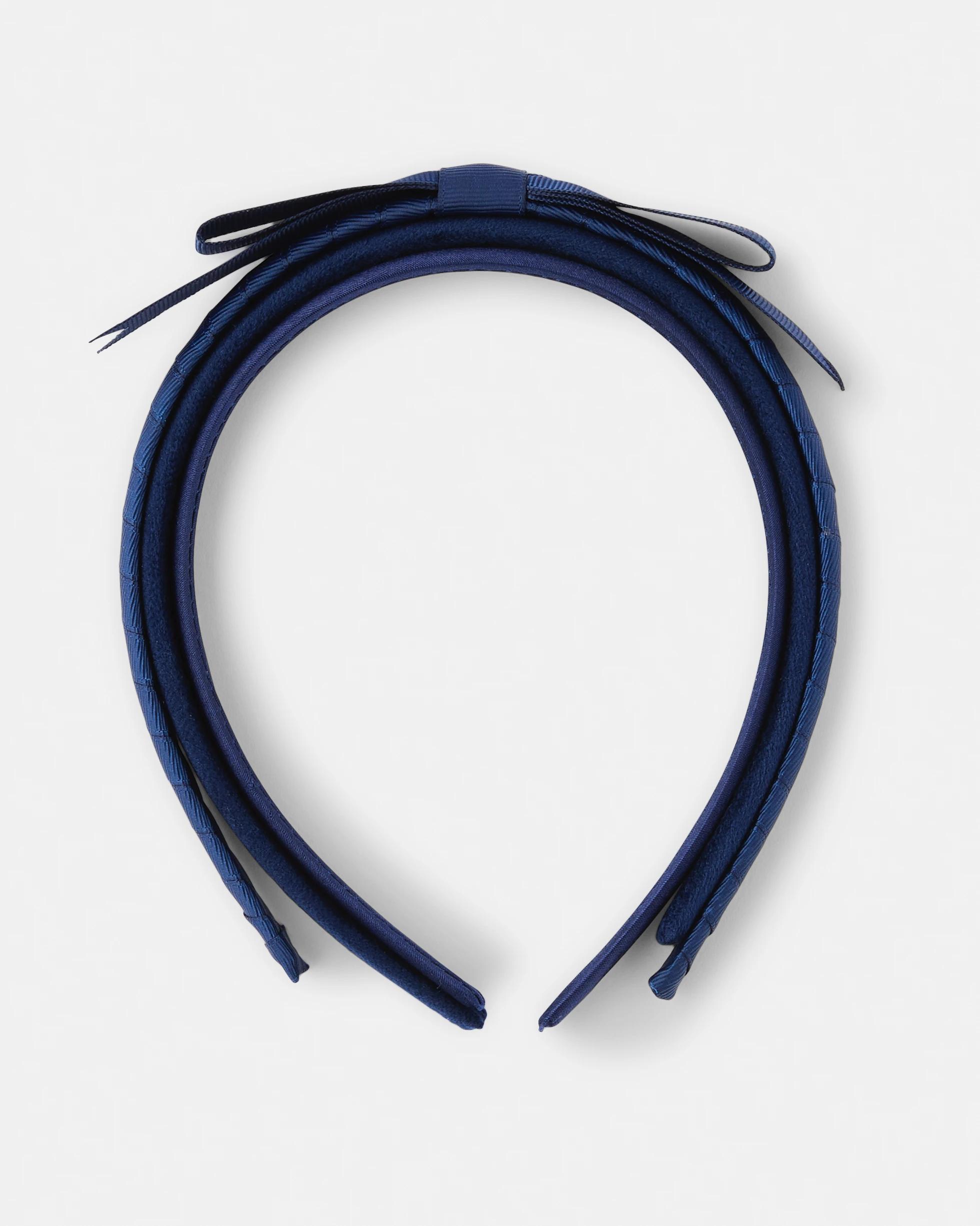 3 3 Pack School Headbands Nvy Sphire, 3 of 4