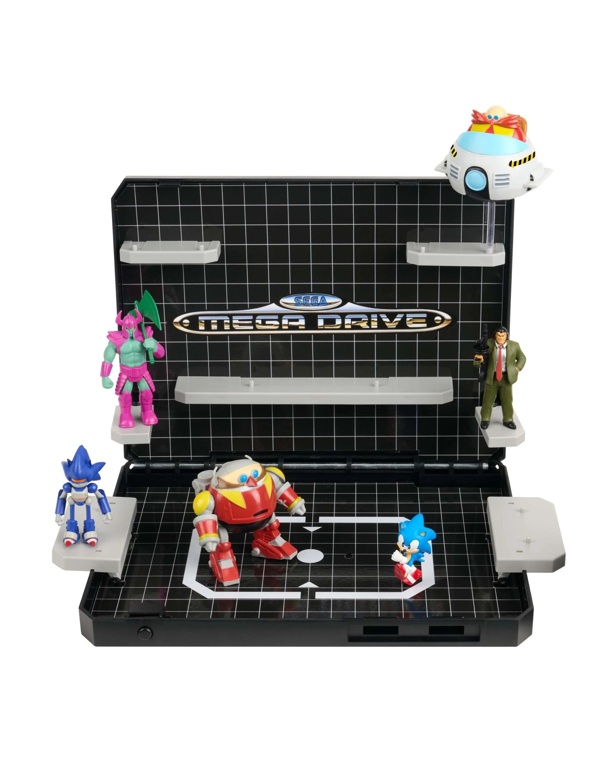 3 Console Heroes Sega Mega Drive Supervillain Bundle Diorama, 3 of 10