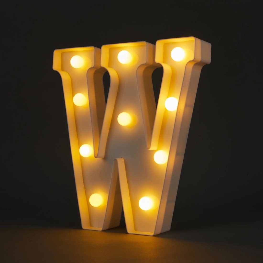 1 Light Up Letter - W, 1 of 5