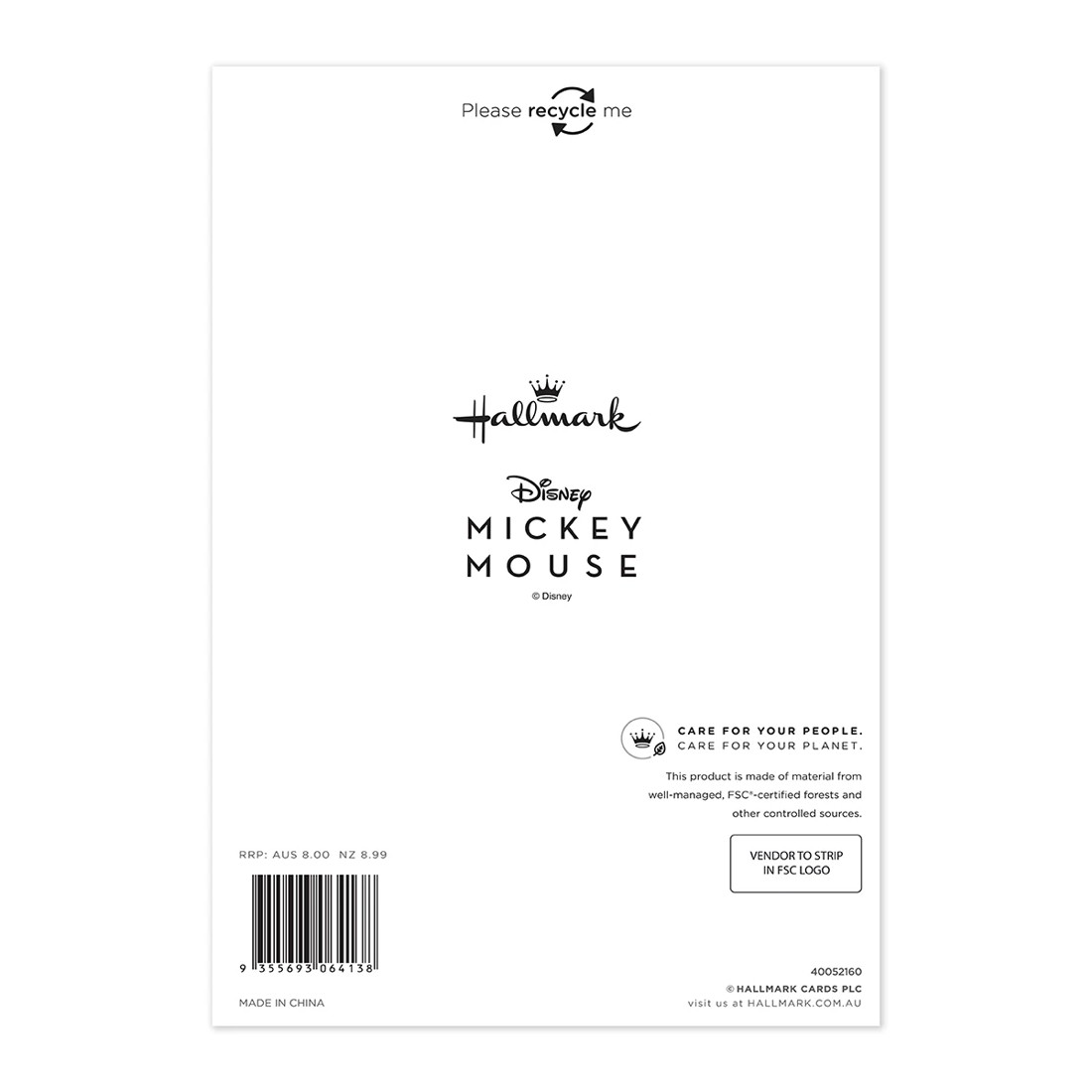 4 Hallmark Valentine's Day Card - Disney, 4 of 4