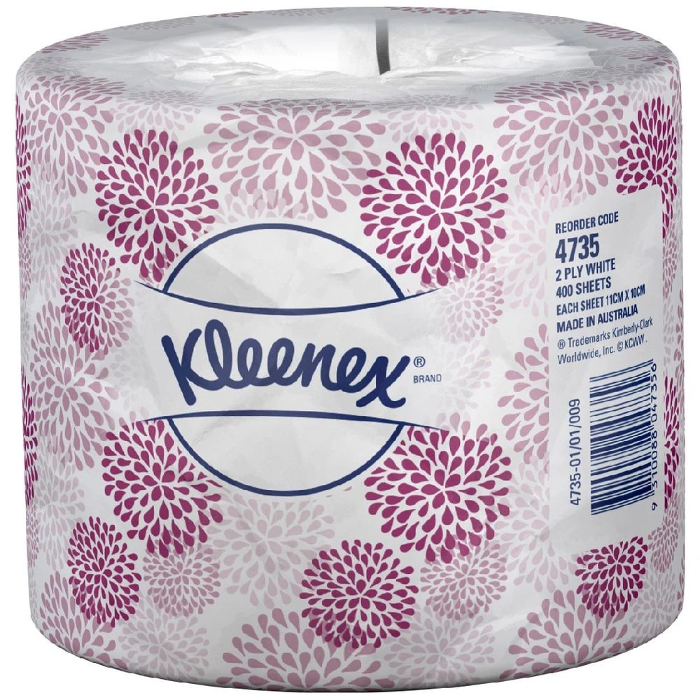 1 Kleenex 2 Ply Toilet Tissue 400 Sheets, 1 of 5