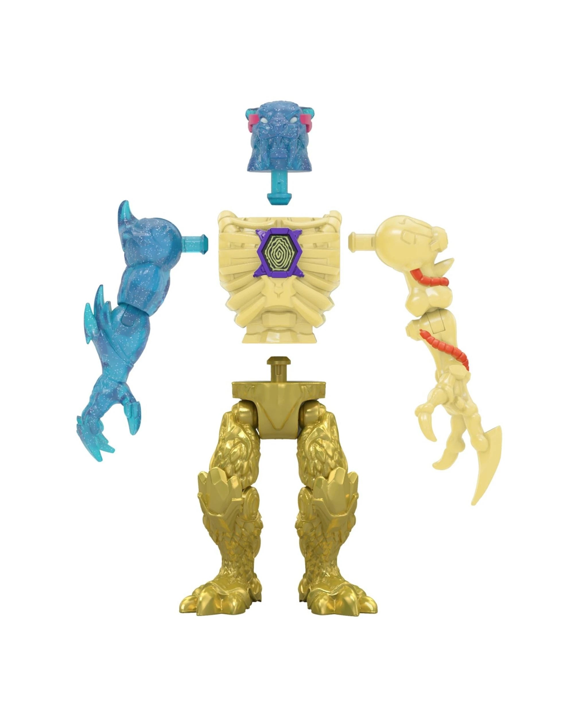 3 Mr Beast Lab Hybrids Multi Pack Mix and Match Figures - Lab-Bot Vs GID Skeleton, 3 of 6