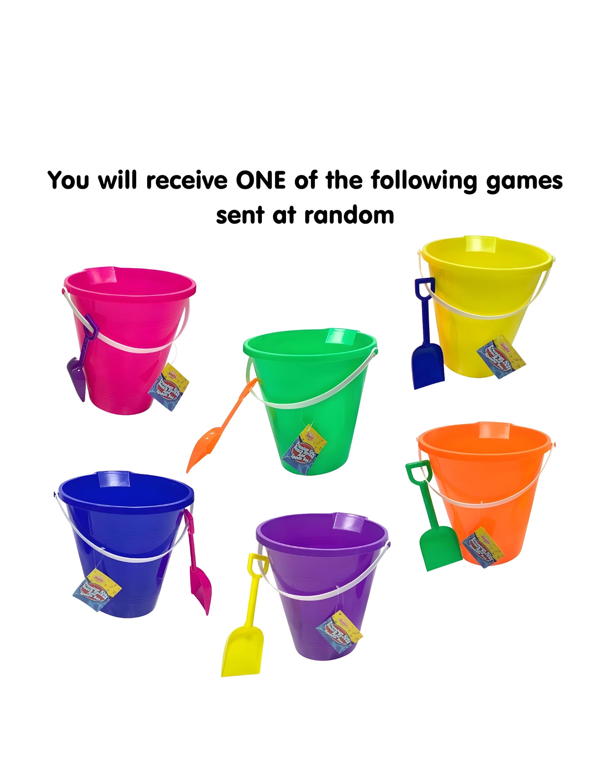 2 Durmaz Kids Beach Bucket and Spade Set - Assorted, 2 of 3