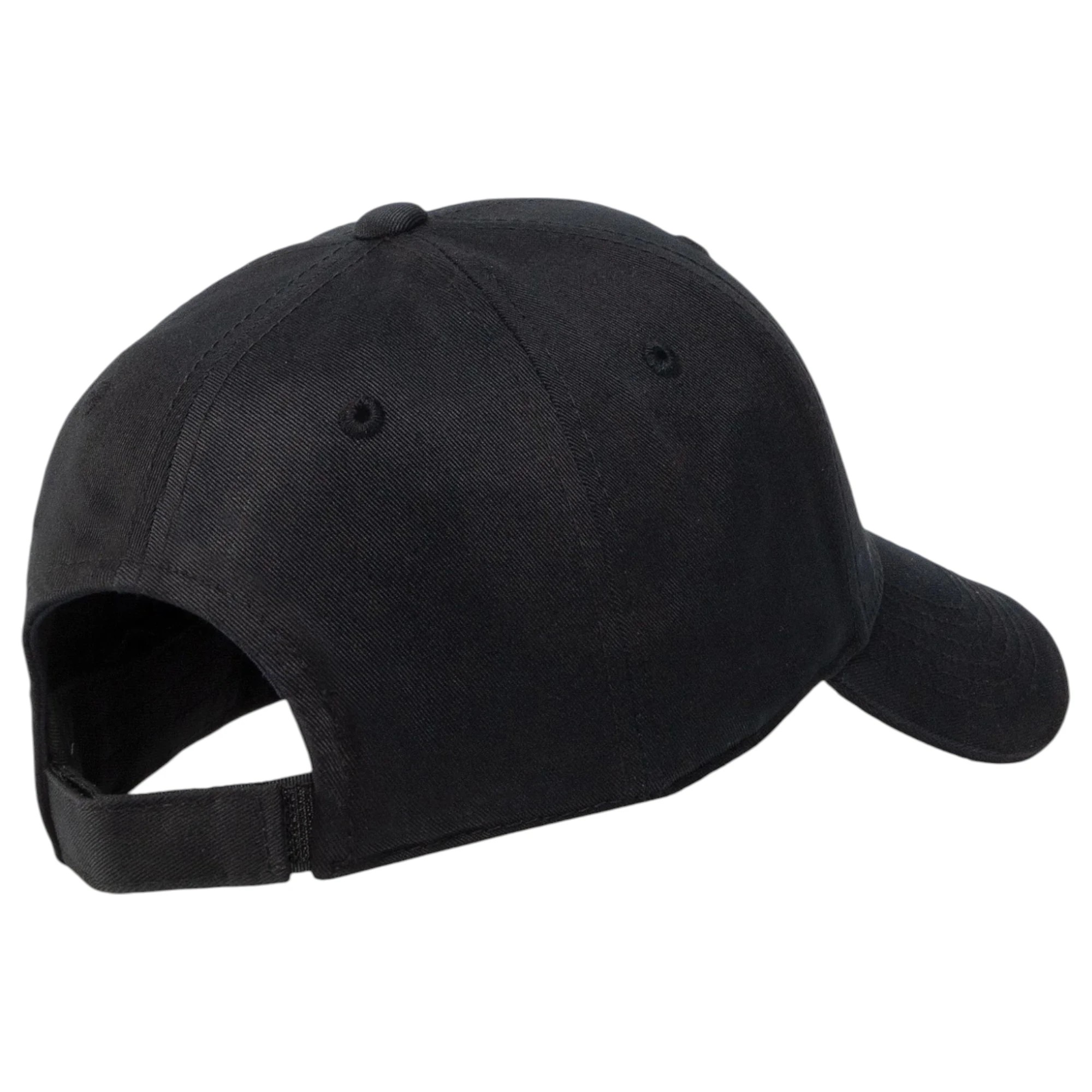 3 Champion Mens Baseball Cap Cotton Black Hat - ONE SIZE - Black, 3 of 5