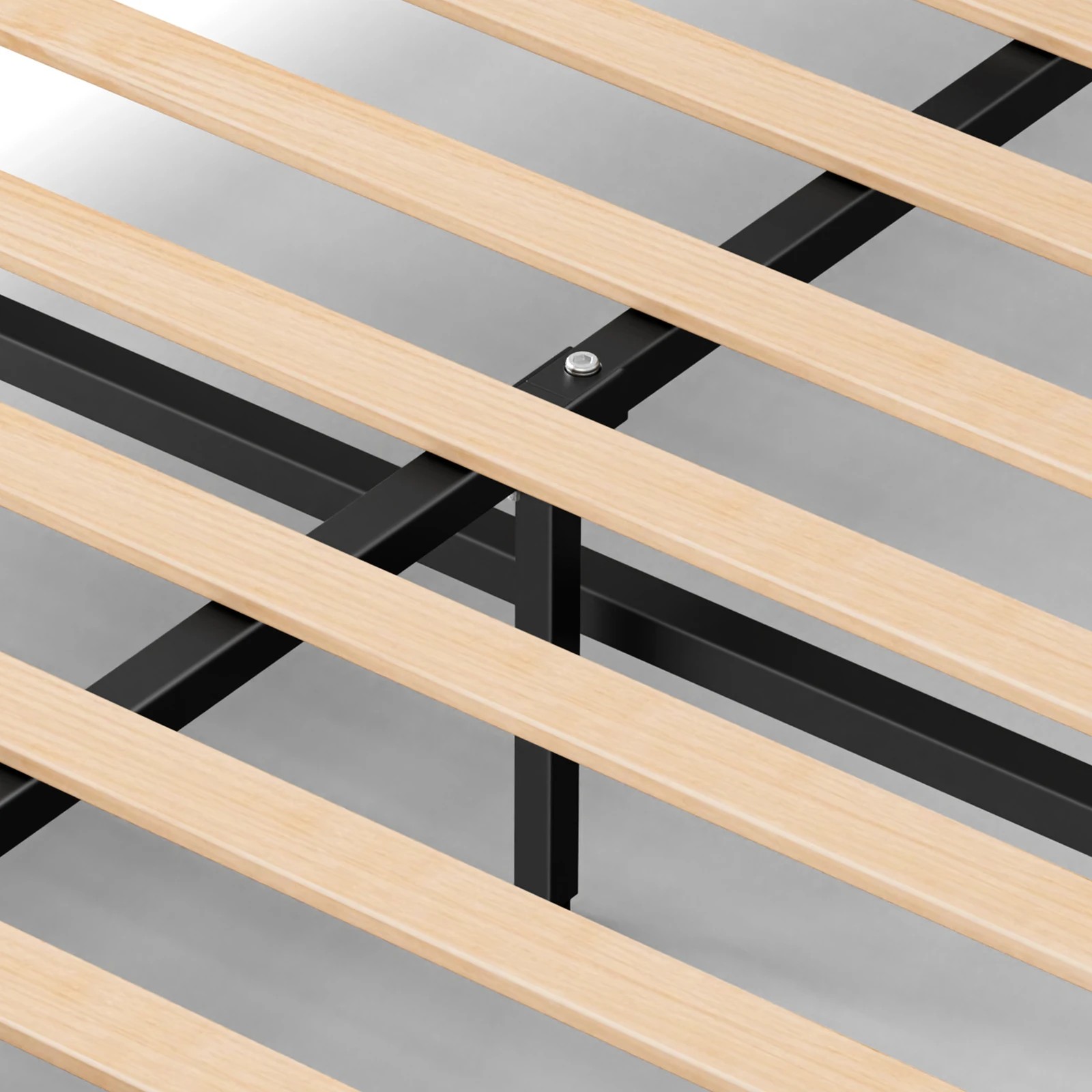 9 Alfordson Bed Frame Double Gas Lift Storage Adjustable Headboard Luria - Charcoal, 9 of 10