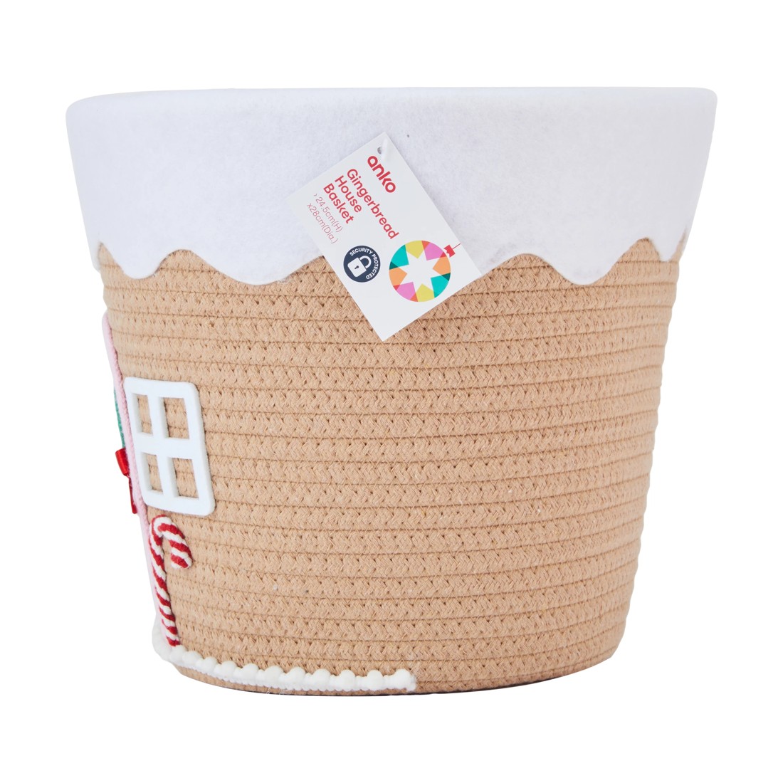 5 Gingerbread House Basket, 5 of 5