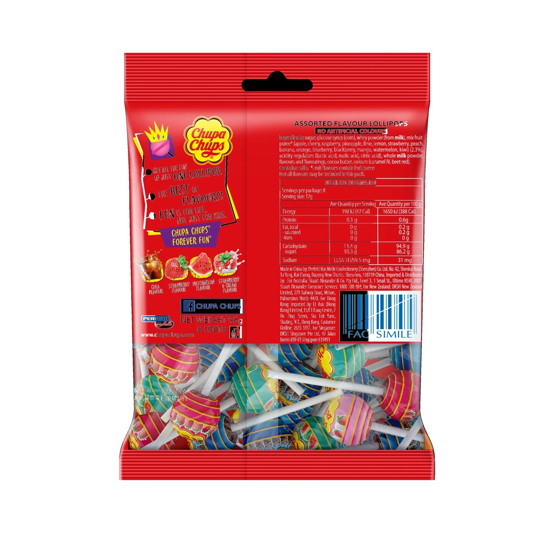 9 Chupa Chups Lollipop 12g - Assorted, 9 of 9