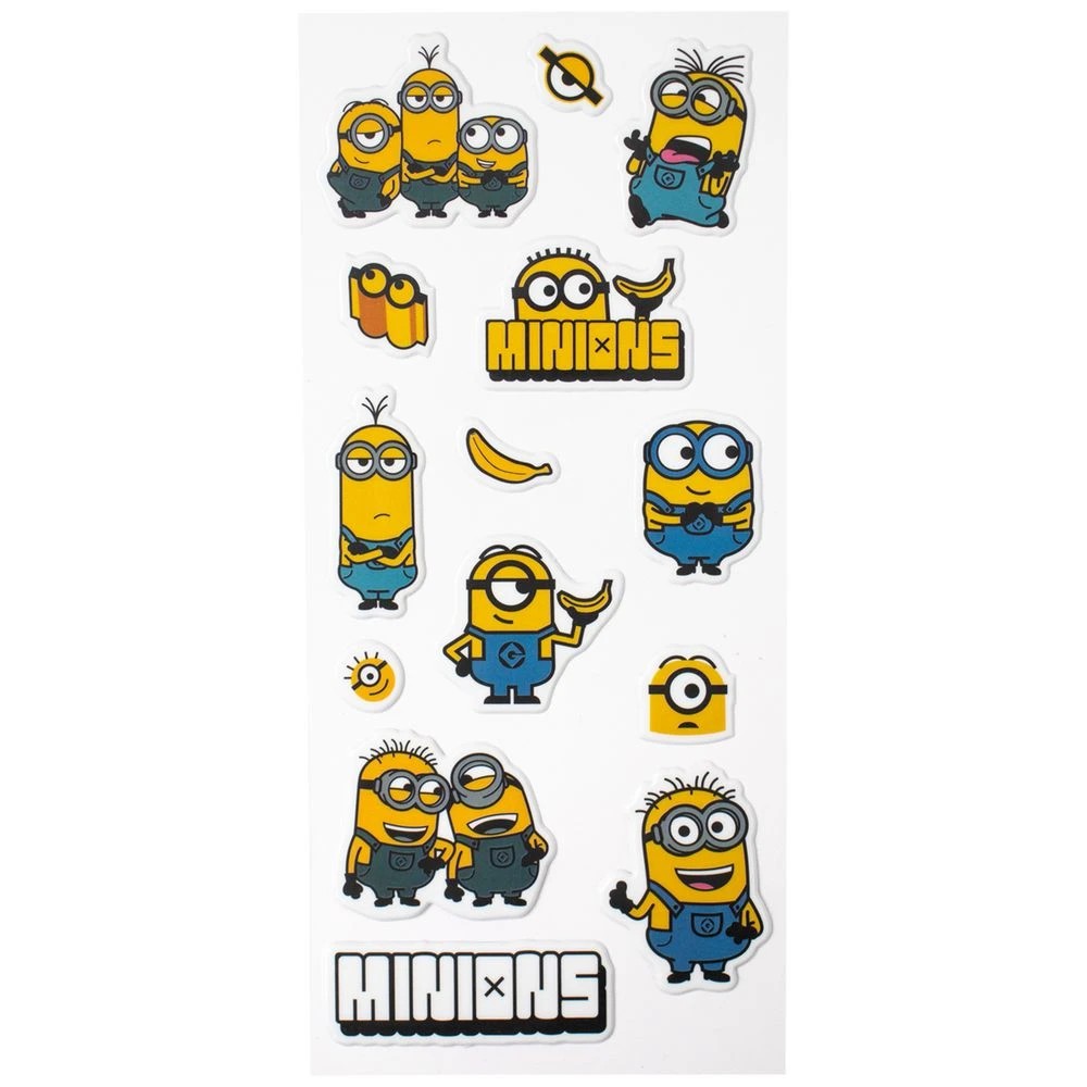 2 Puffy Stickers Minions, 2 of 2