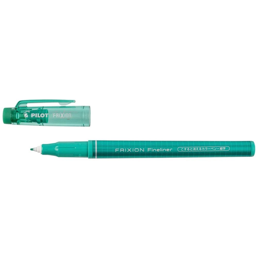 2 PILOT FriXion Fineliner Pen 0.45mm Green, 2 of 6