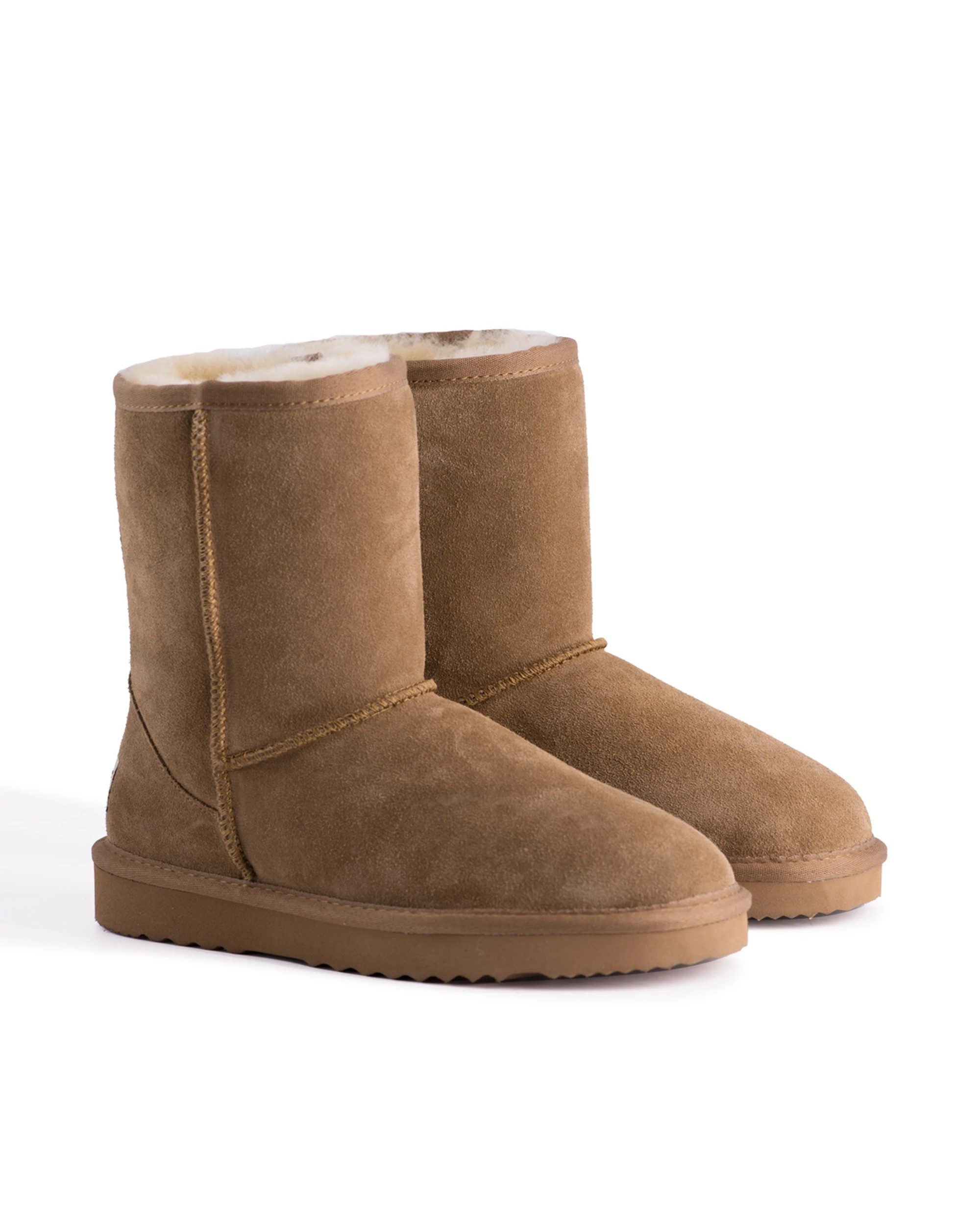 6 Aus Wooli Ugg Mid Calf Zip Up Sheepskin Boot, 6 of 6