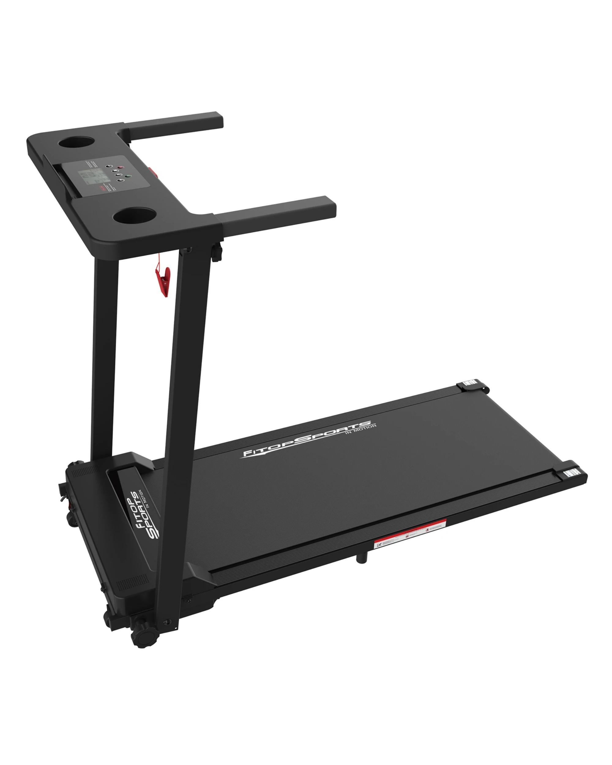 1 Advwin Home Treadmill Folding Walking Running Machine Black - Black, 1 of 6