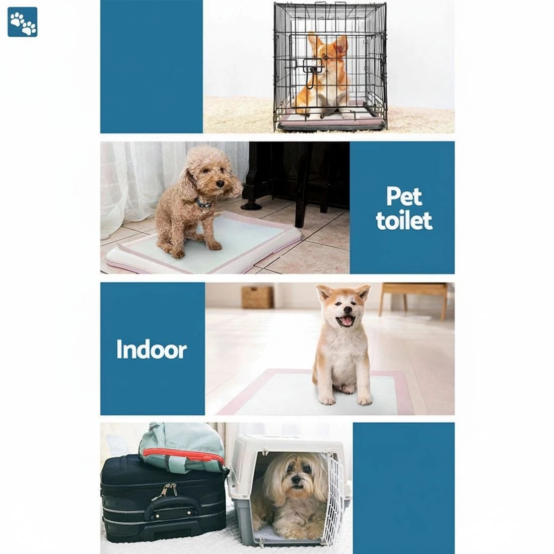 5 i.Pet Pet Training Pads 200pcs 60x60cm - Pink, 5 of 5