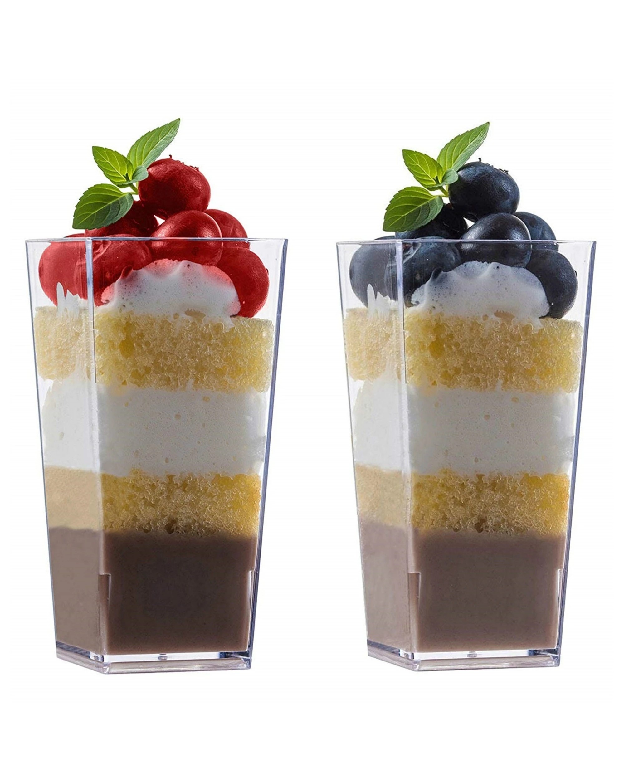 2 Magicpro Mini Square Dessert Cups 100ml Pack of 12, 2 of 2