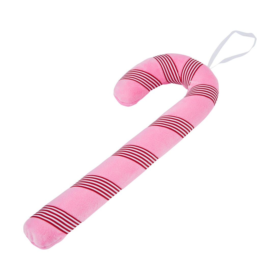 2 Large Fabric Candy Cane Decoration - Assorted, 2 of 5