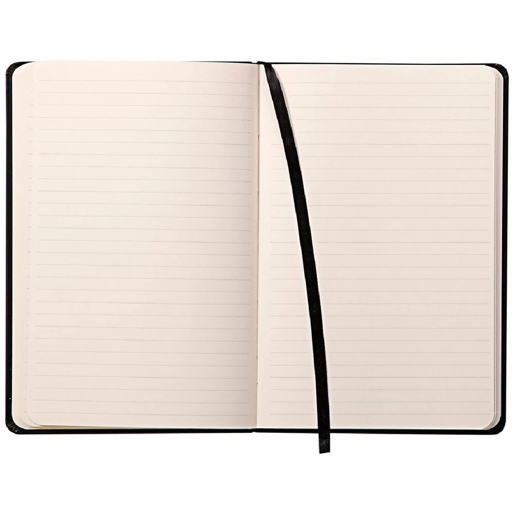 3 Rhodia Webbie A5 Lined Notebook Black 192 Pages, 3 of 6