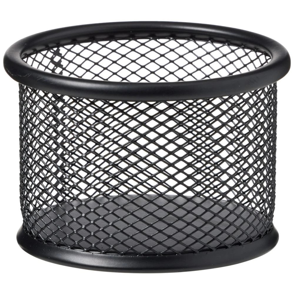 1 J.Burrows Mesh Paper Clip Holder Black, 1 of 2