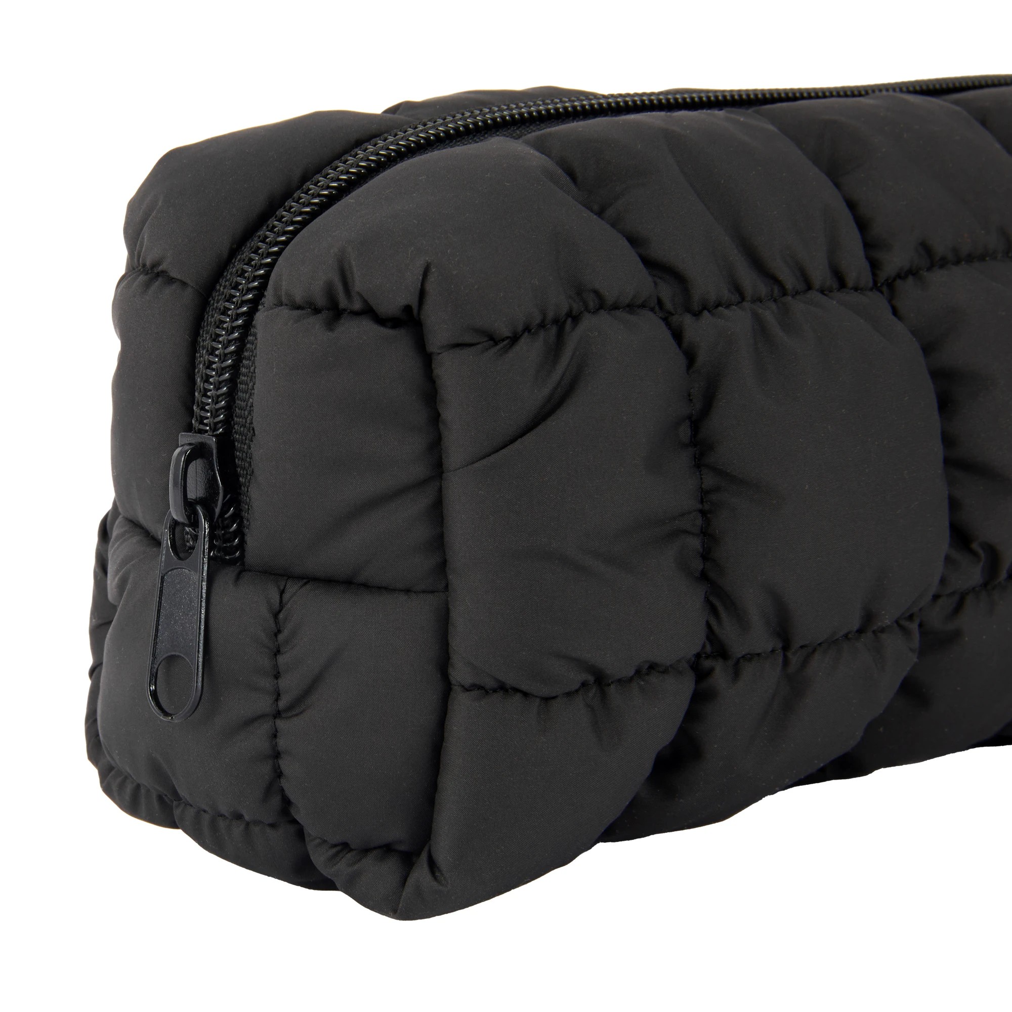 3 Pencil Case Quilted - Black, 3 of 5