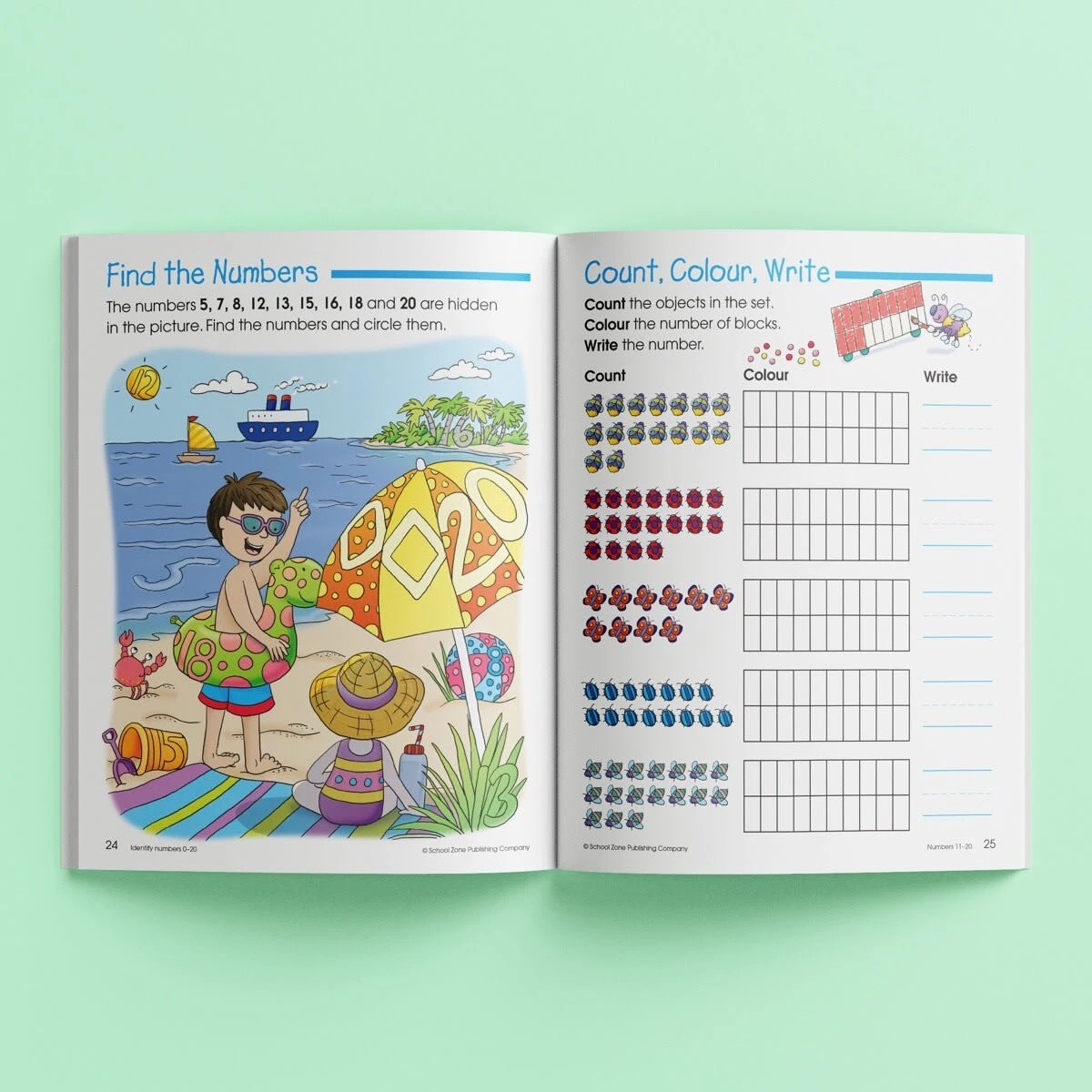 4 School Zone: An I Know It! Maths Basics 1 - Book, 4 of 5