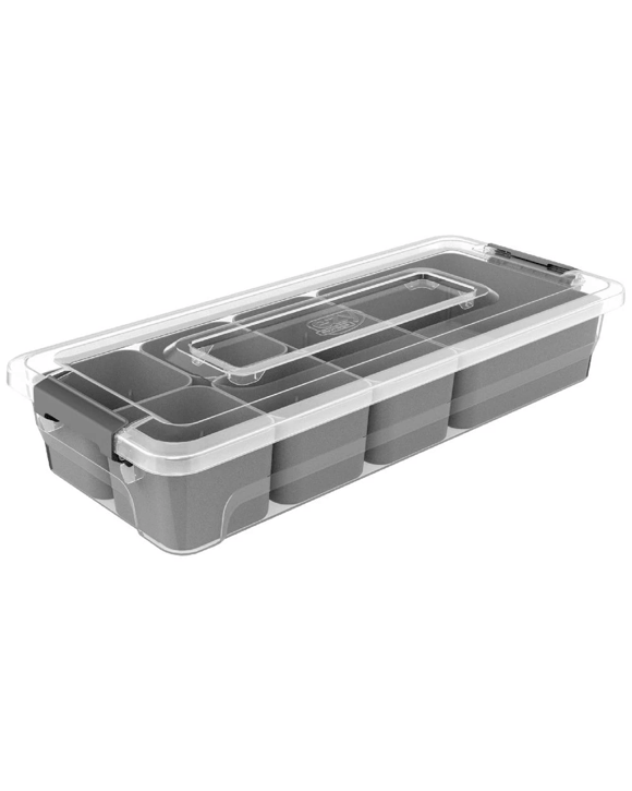 Ezy Storage Sort It 2.5L 6 Compartment Storage Container