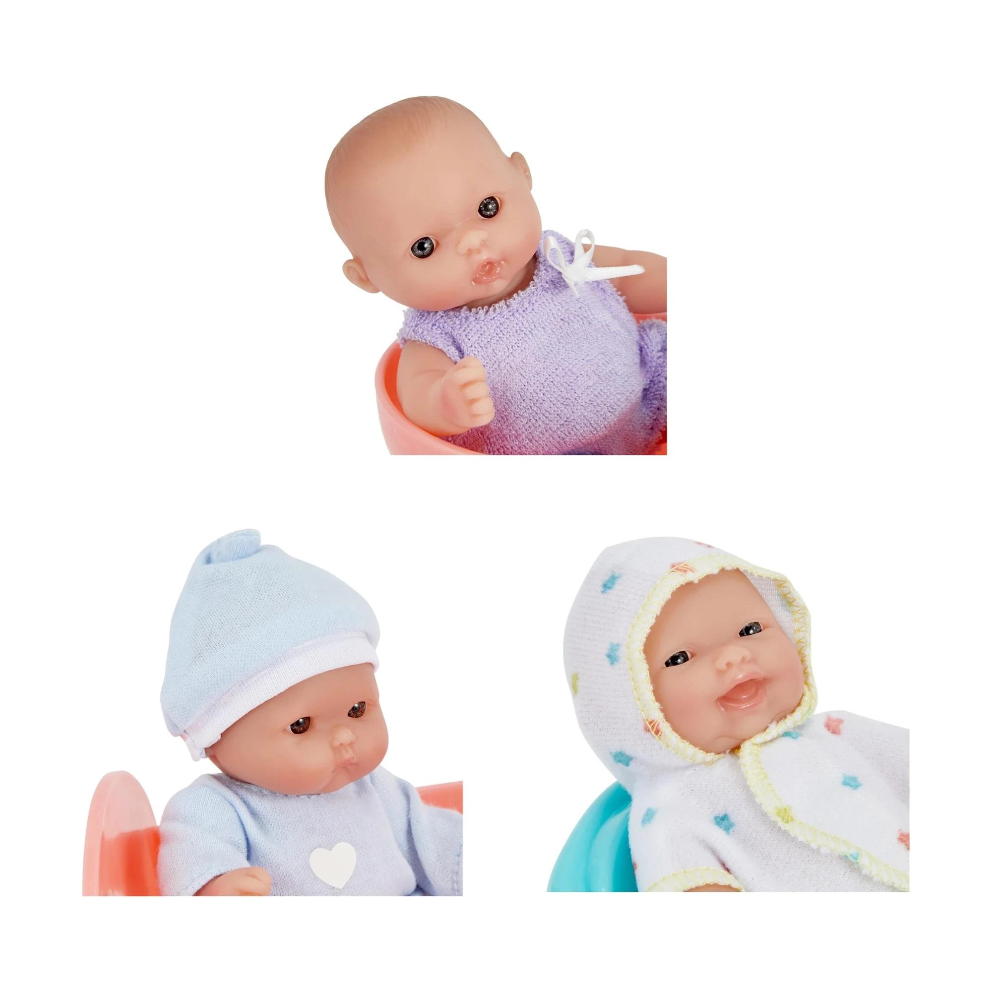 6 Lots to Love Babies Playsets - Assorted - Clear, 6 of 8