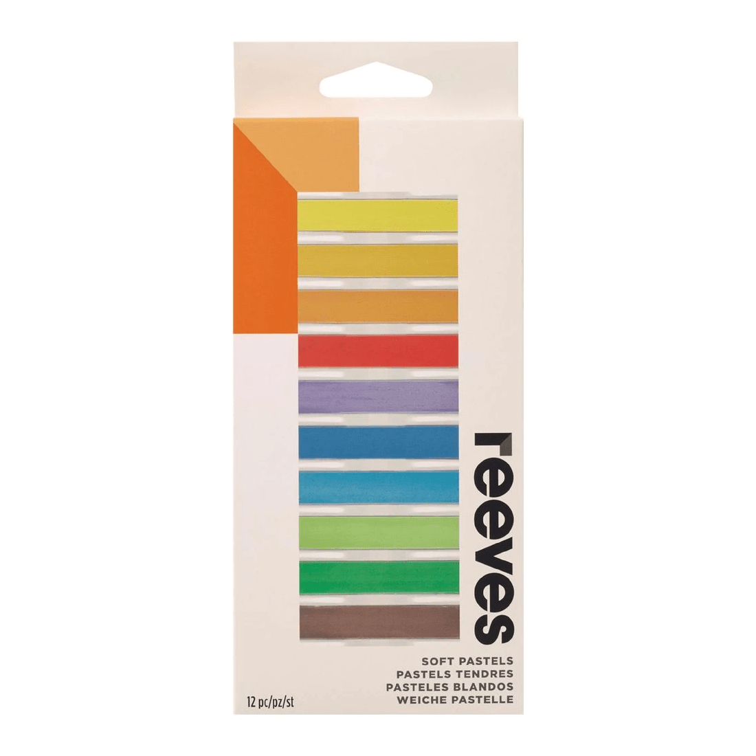 1 Reeves Soft Pastels 12 Pack, 1 of 2