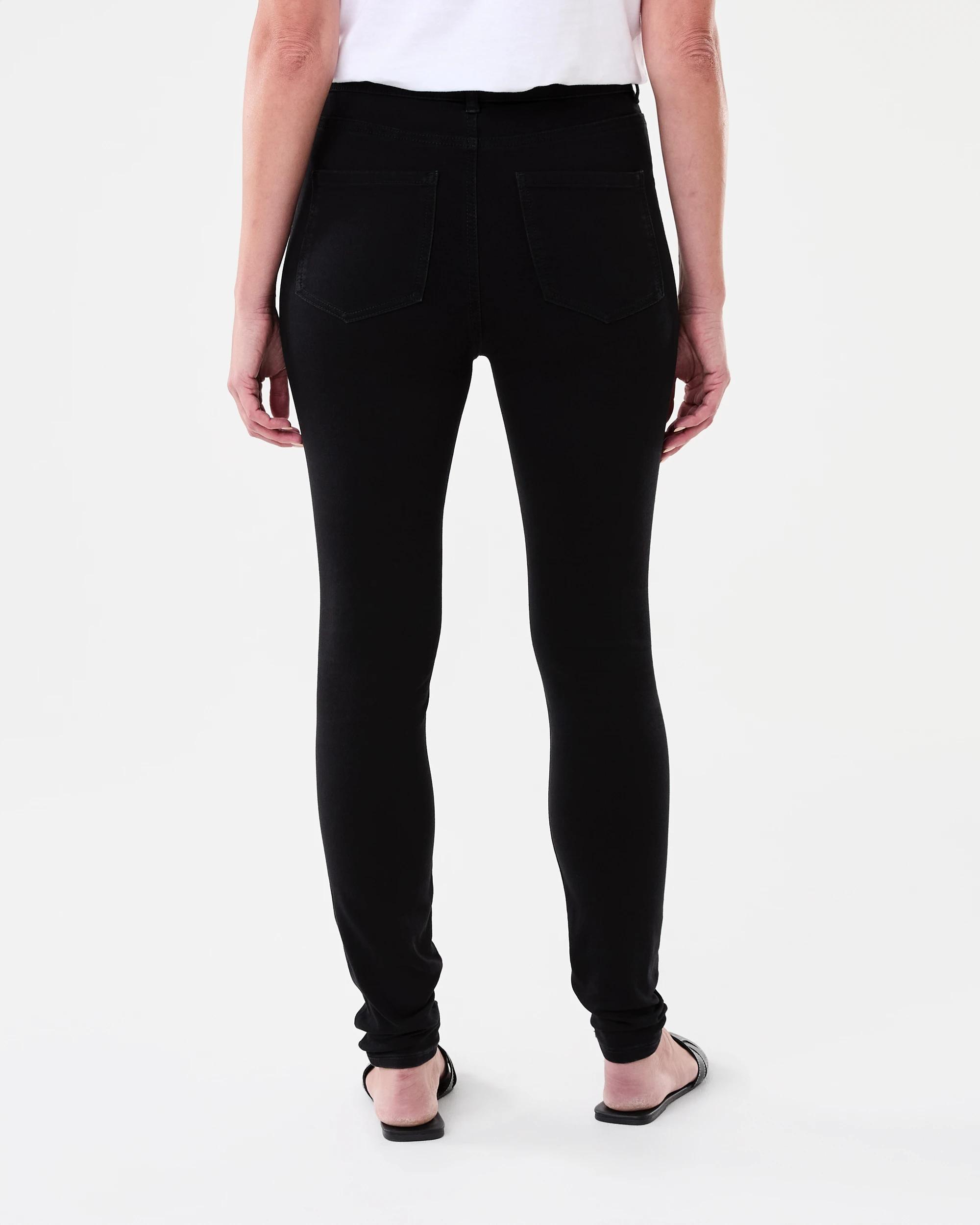 3 Soft Touch High Rise Jeans BLACK WASH, 3 of 8