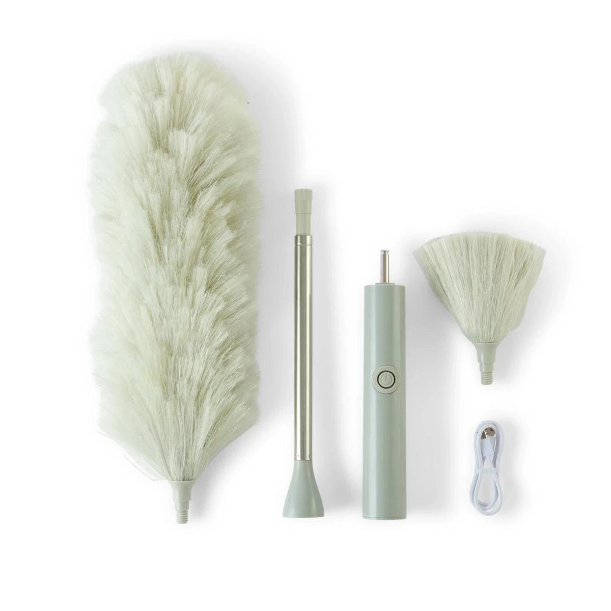 10 Extendable Electric Duster - Green, 10 of 10