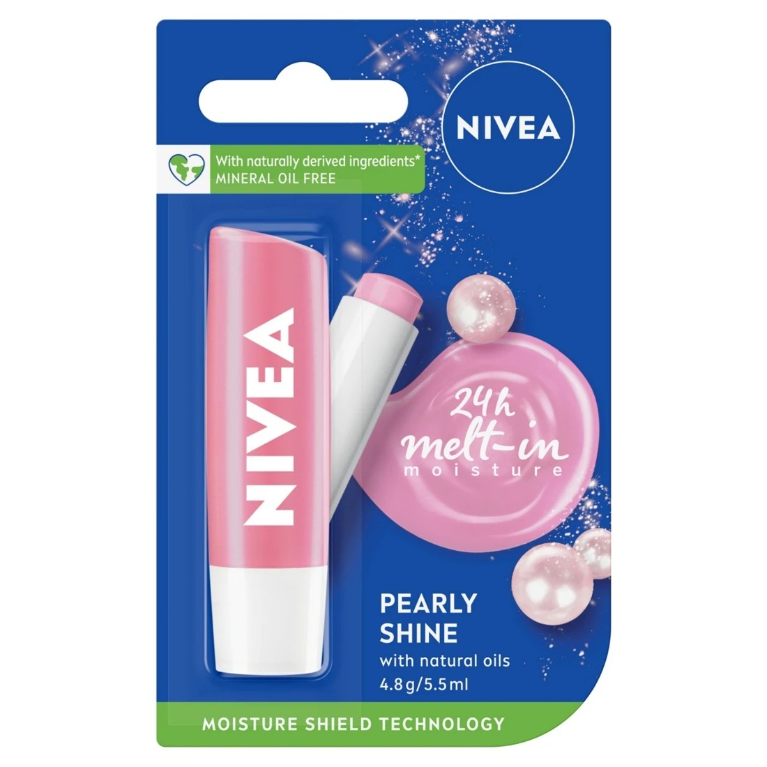 1 Pearly Shine Nivea Lip Balm 4.8g, 1 of 7