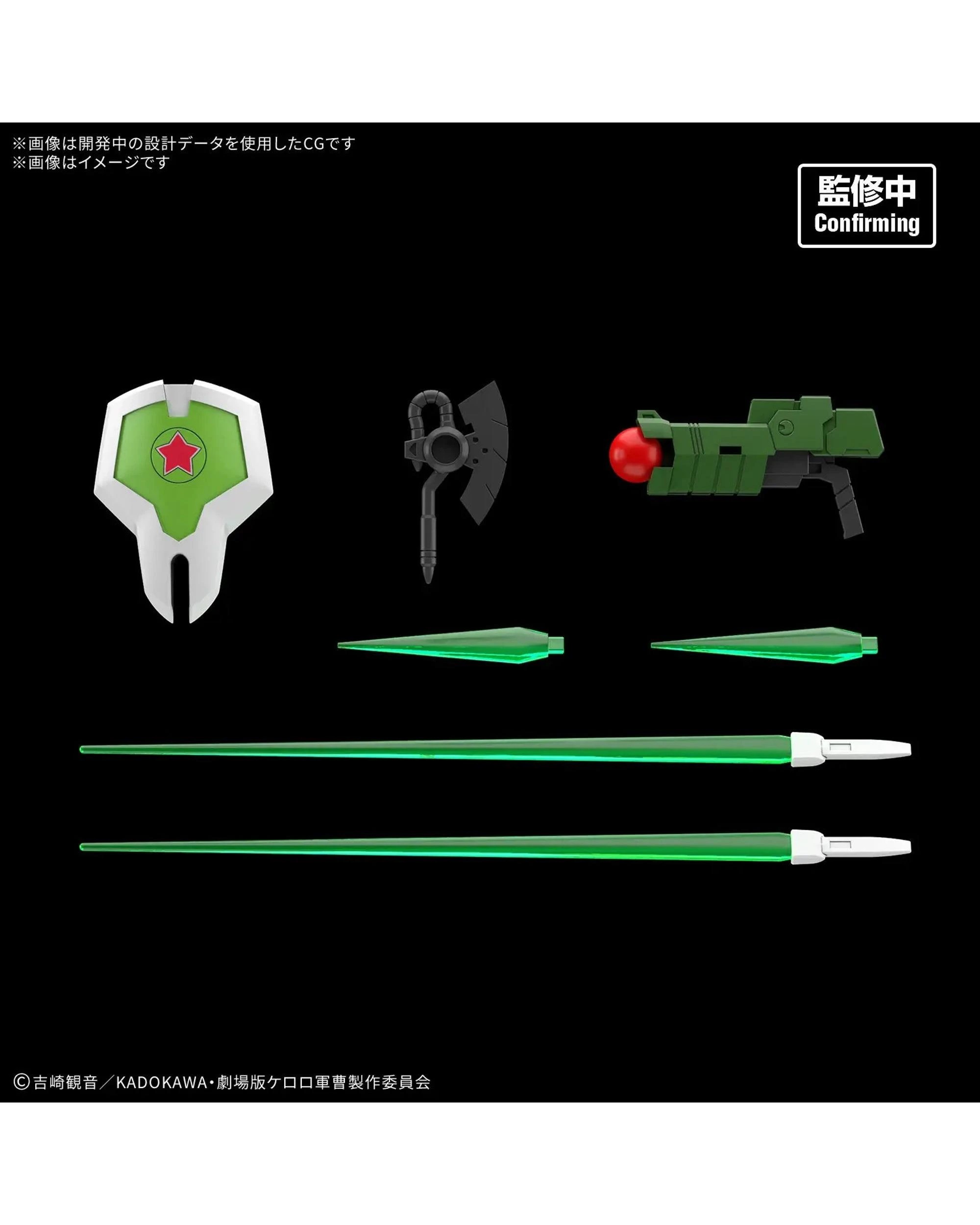 4 Bandai Gundam HG New Keroro Robot 1/144 Scale Model Kit, 4 of 5