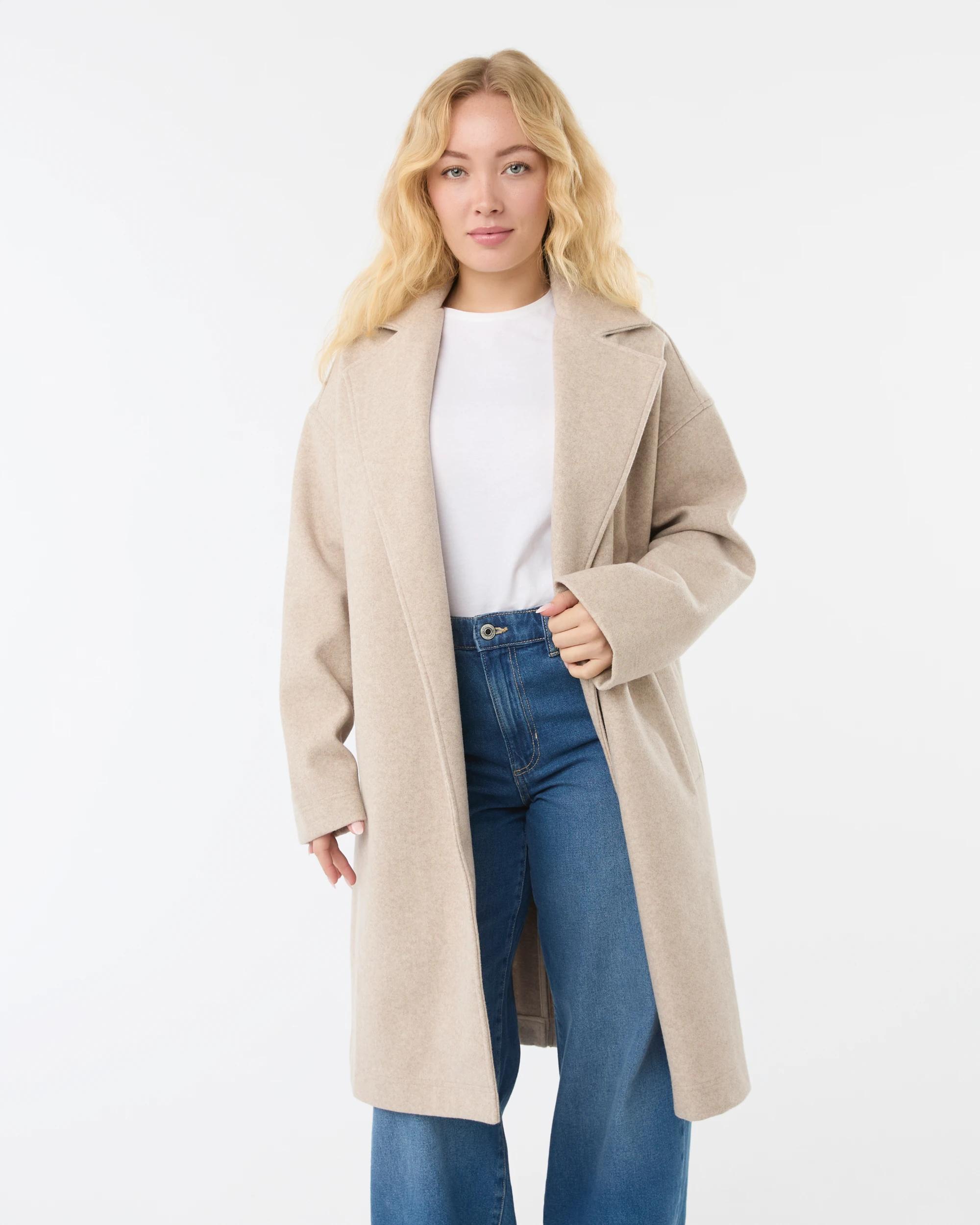 3 Oversized Coat Loml Marle, 3 of 10